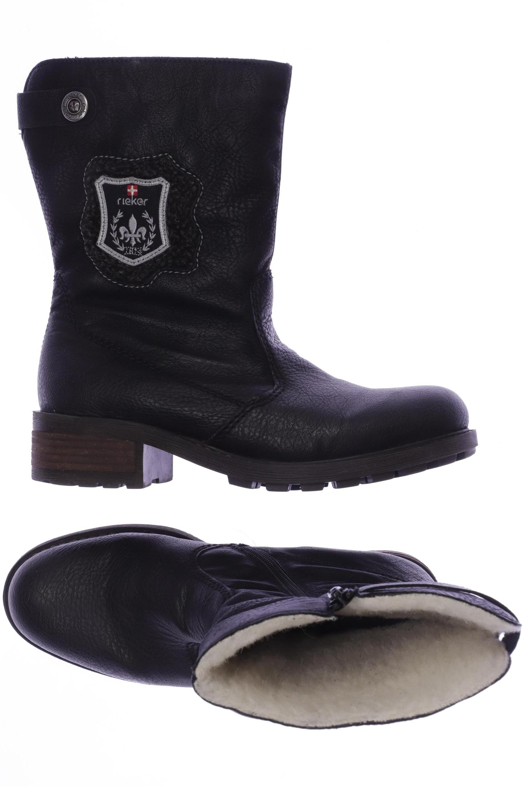 

Rieker Damen Stiefelette, schwarz, Gr. 38