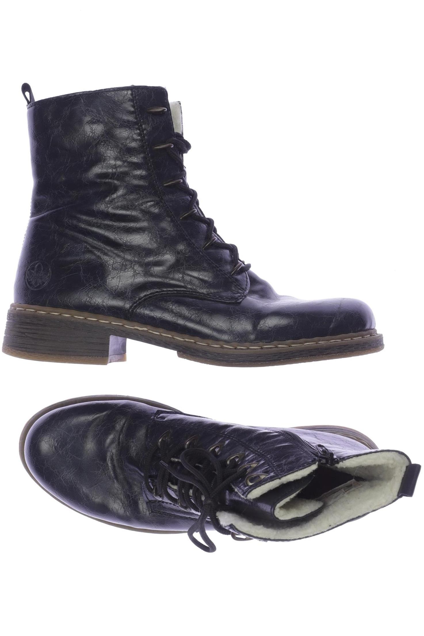 

Rieker Damen Stiefelette, marineblau, Gr. 40
