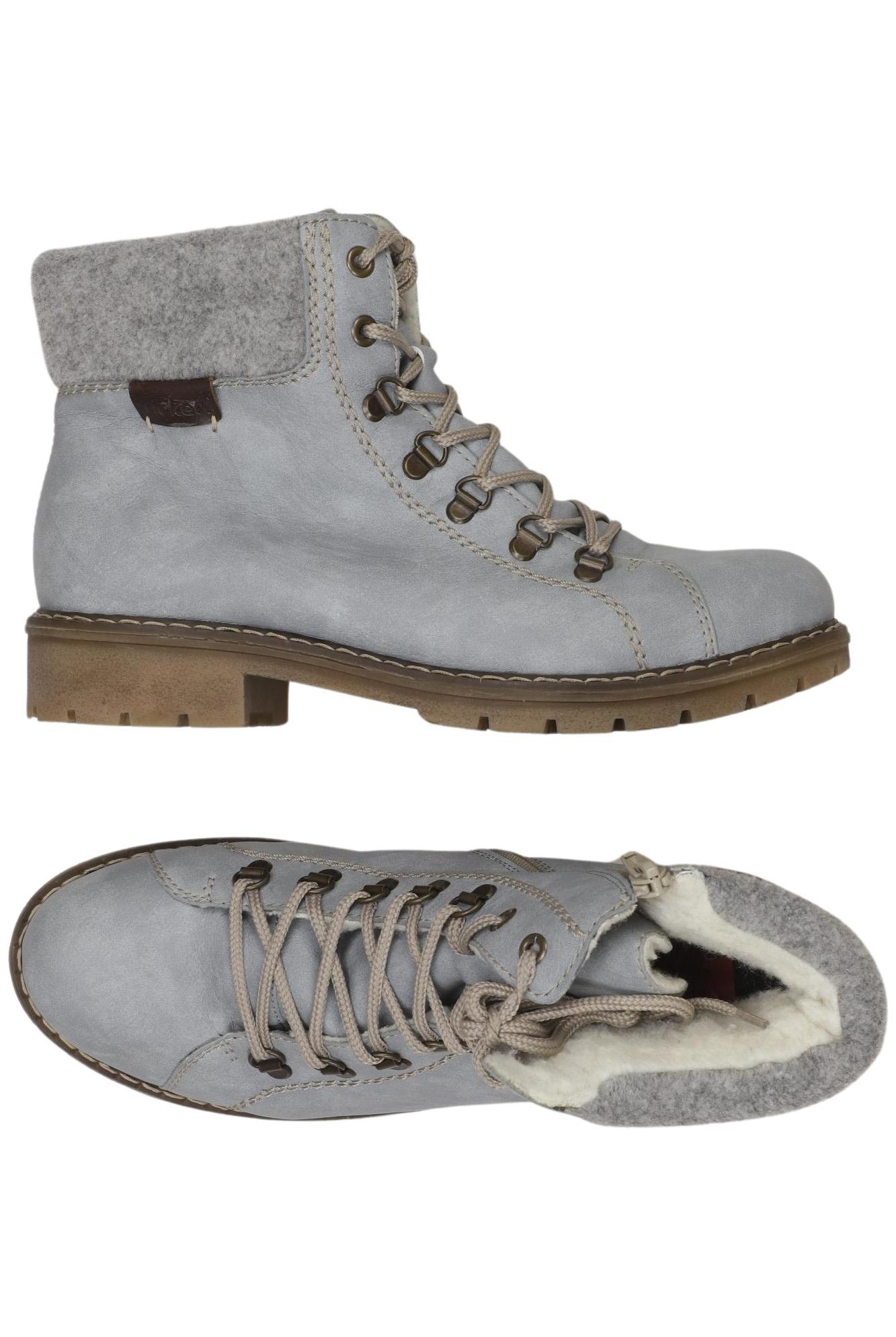 

Rieker Damen Stiefelette, hellblau, Gr. 40