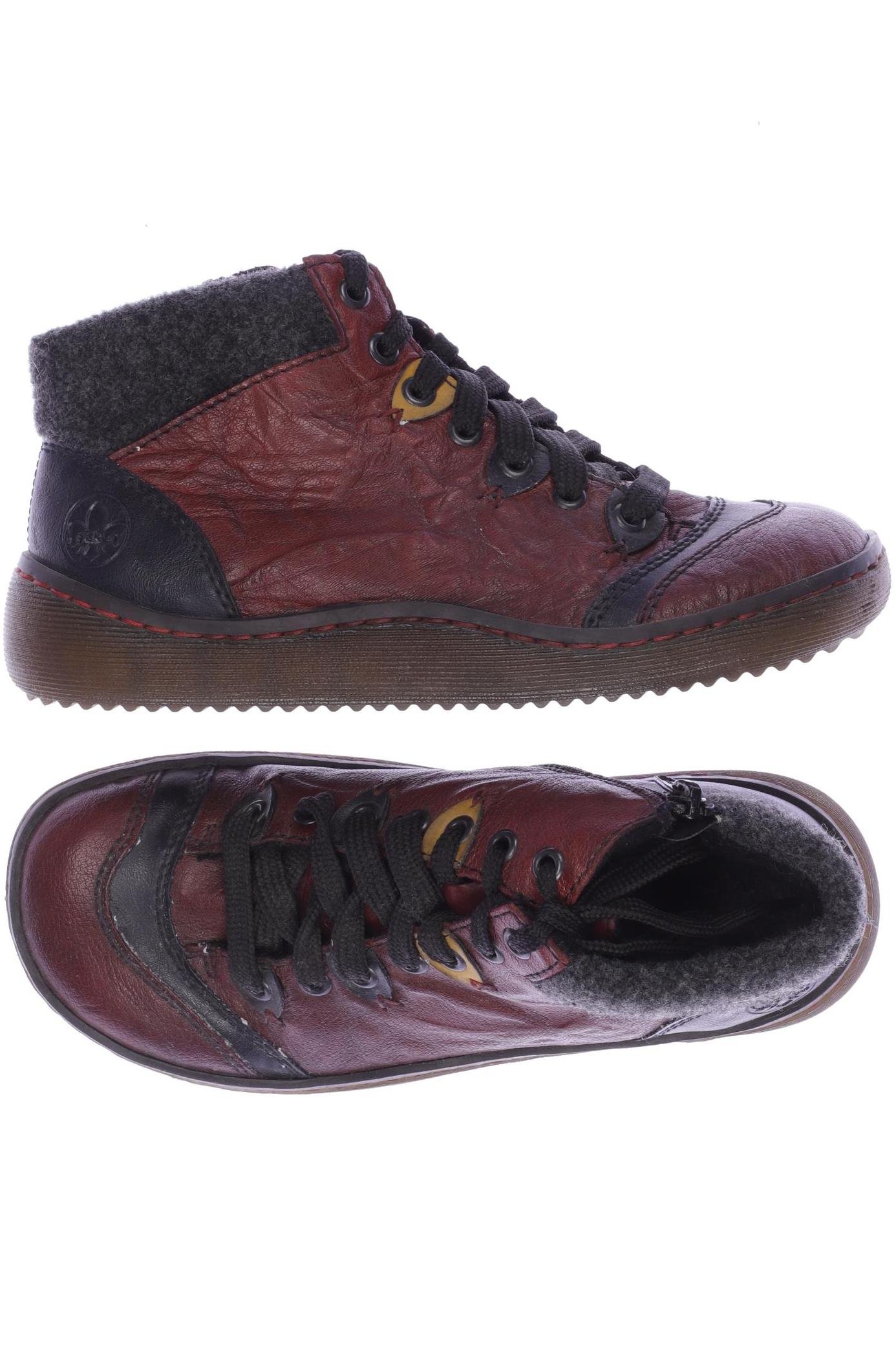 

Rieker Damen Stiefelette, bordeaux, Gr. 37