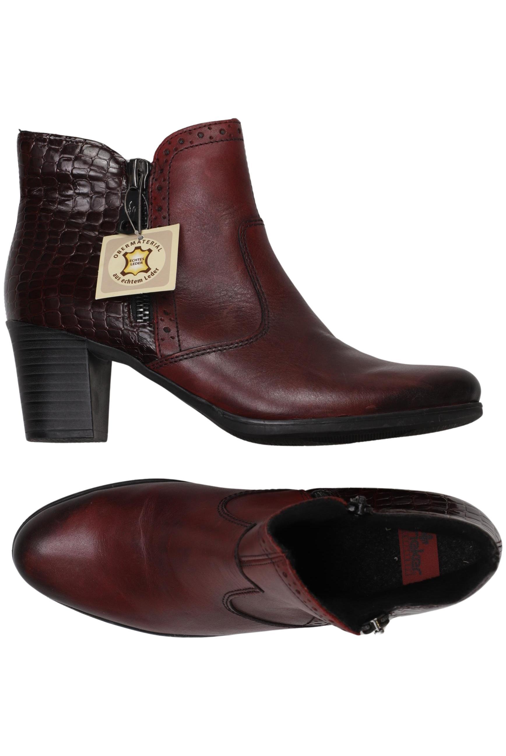 

Rieker Damen Stiefelette, bordeaux, Gr. 41