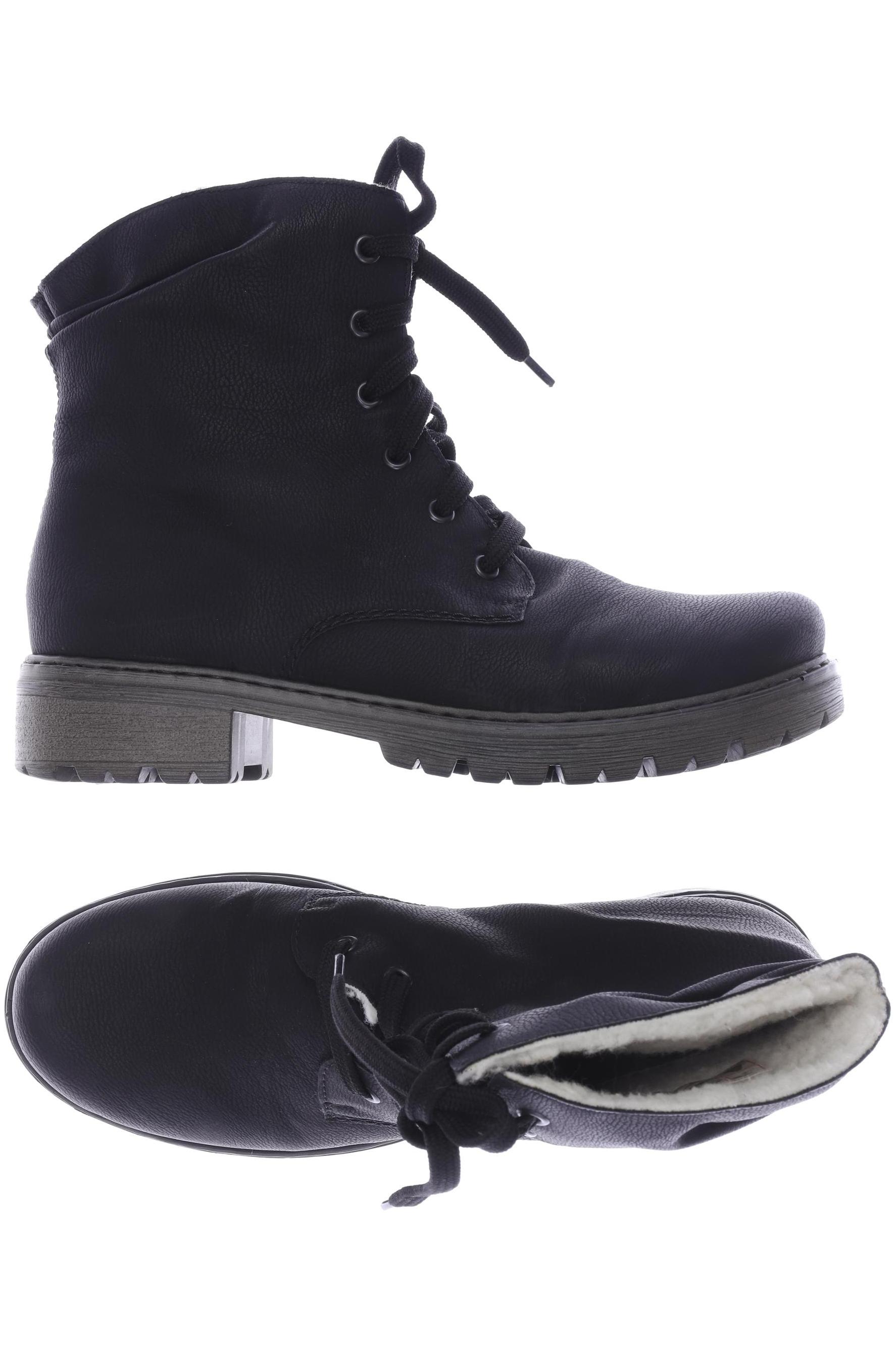 

Rieker Damen Stiefelette, schwarz, Gr. 40