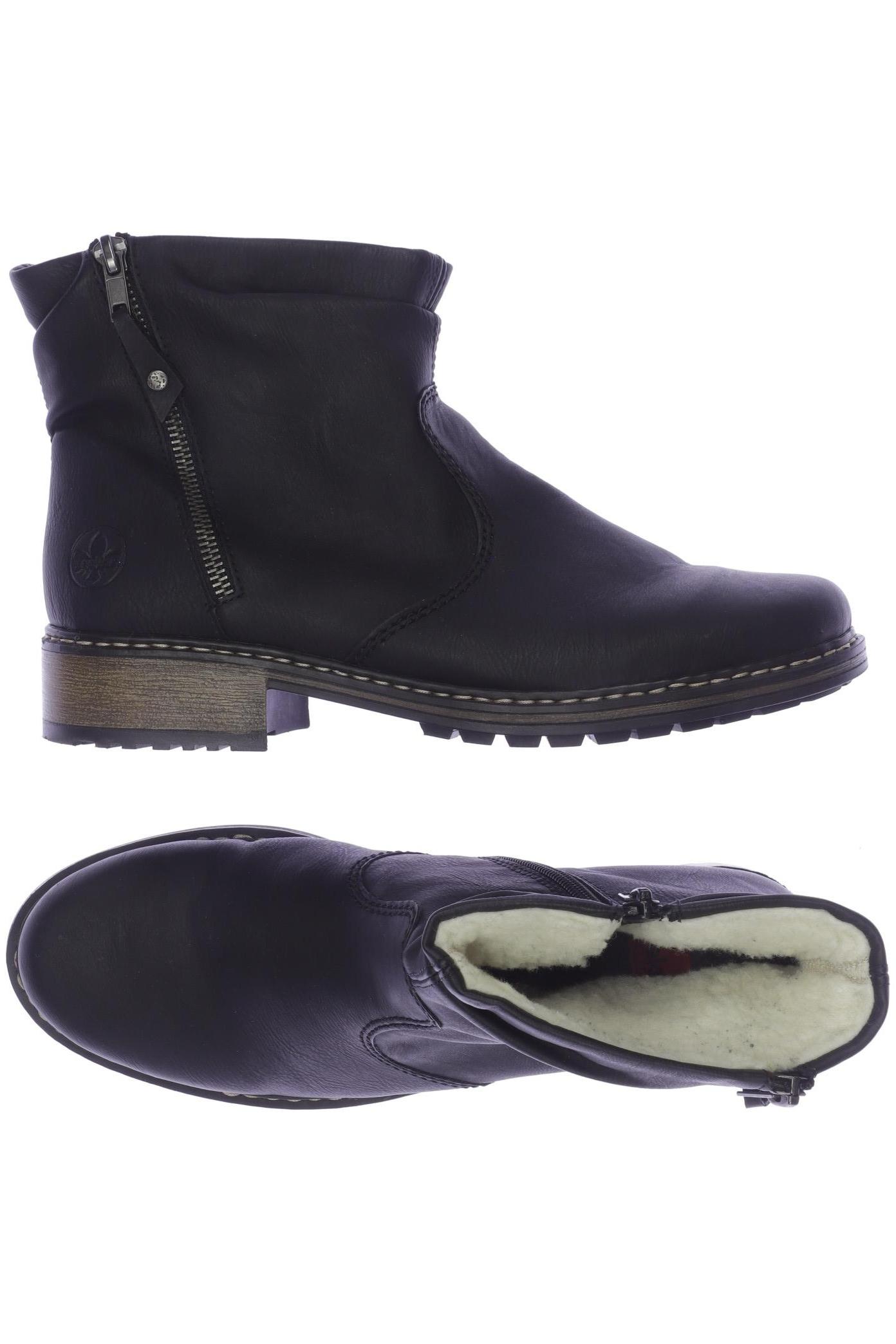 

Rieker Damen Stiefelette, schwarz, Gr. 40