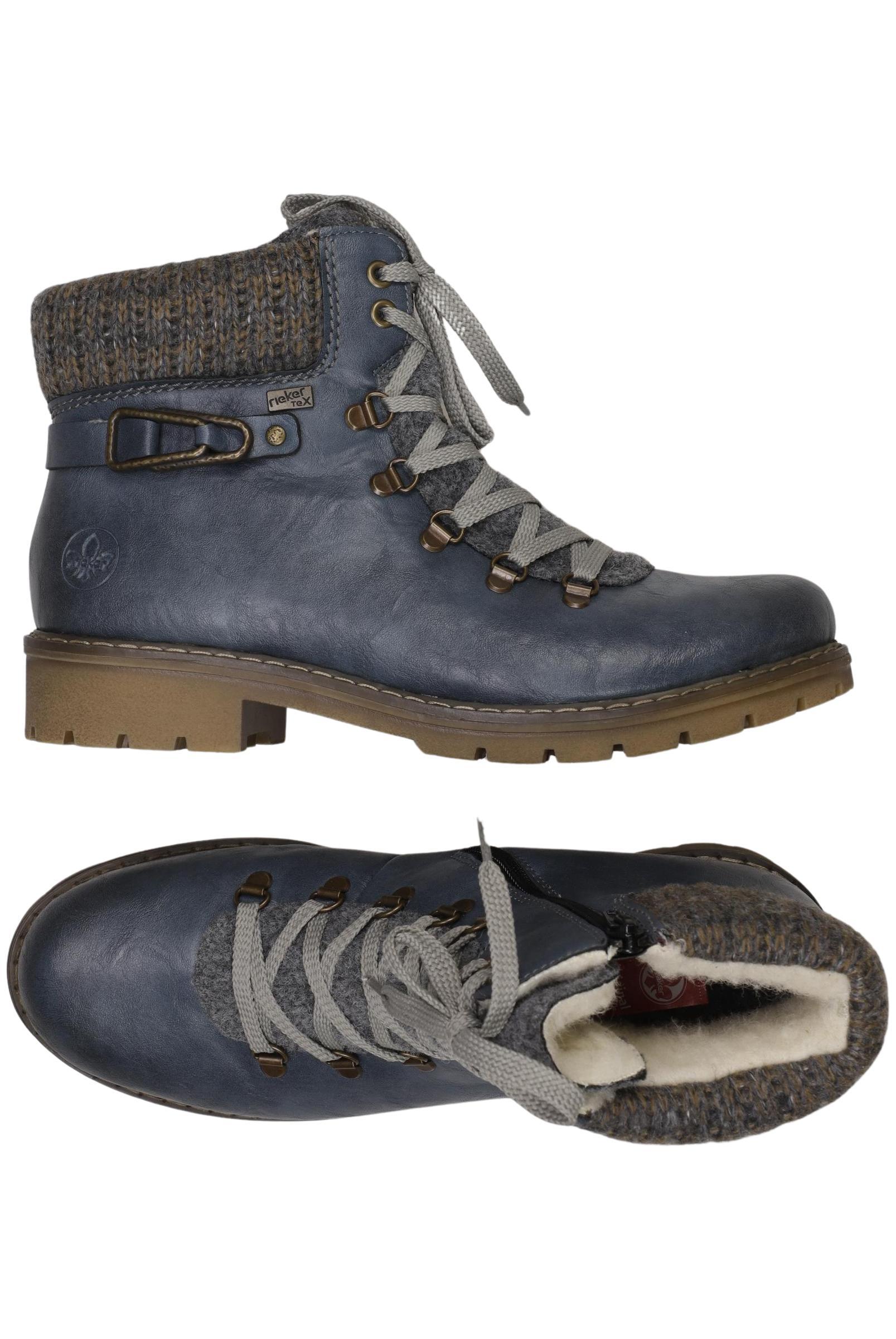 

Rieker Damen Stiefelette, blau, Gr. 41