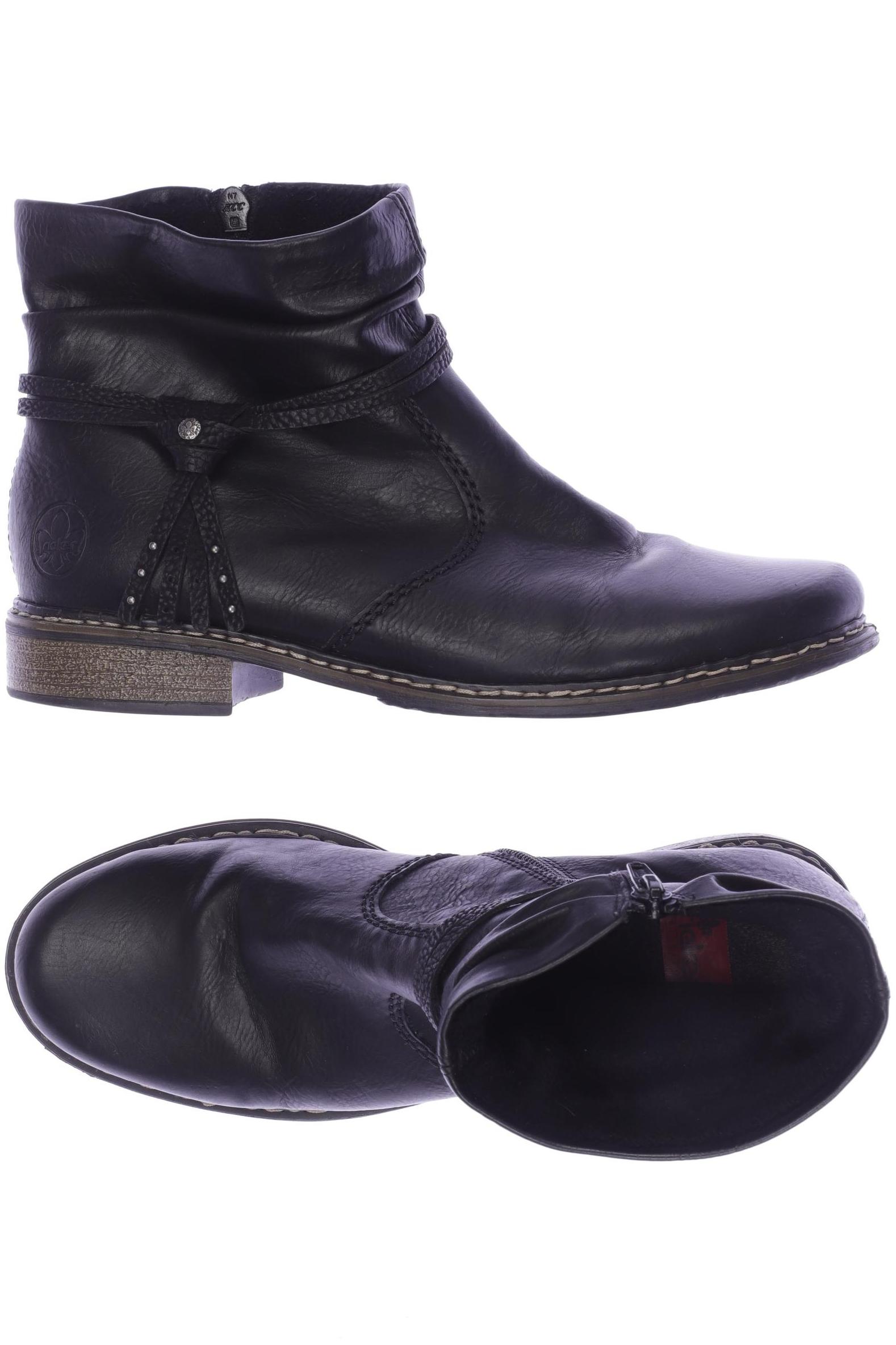 

Rieker Damen Stiefelette, schwarz, Gr. 38