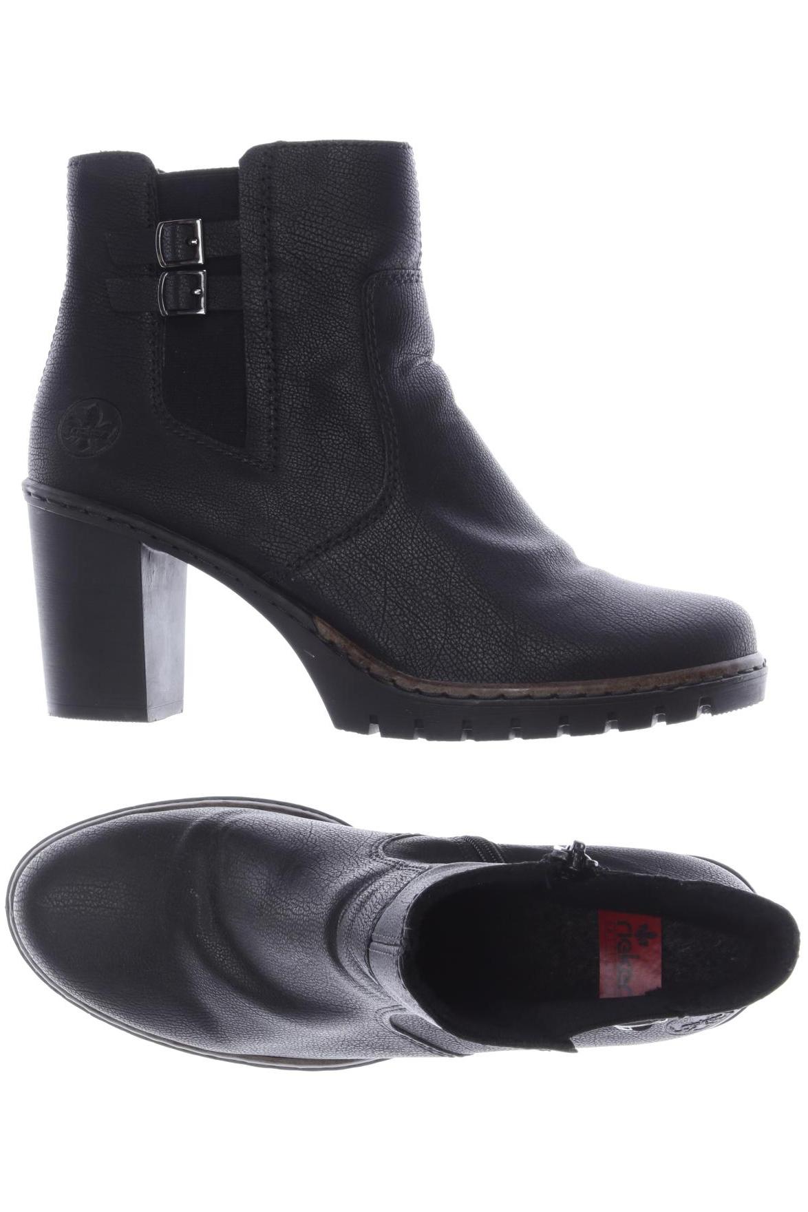 

Rieker Damen Stiefelette, schwarz, Gr. 39