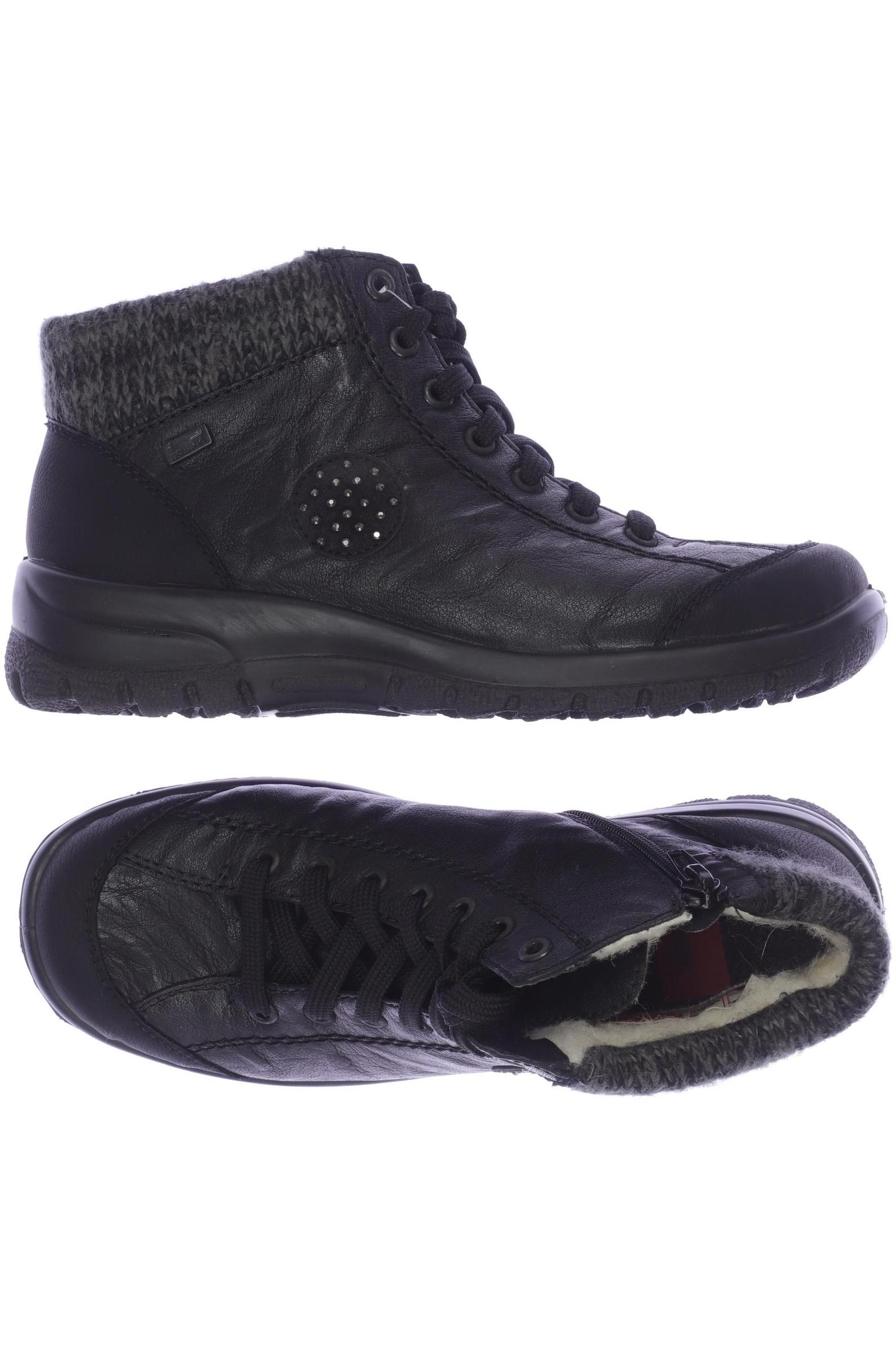 

Rieker Damen Stiefelette, schwarz, Gr. 38
