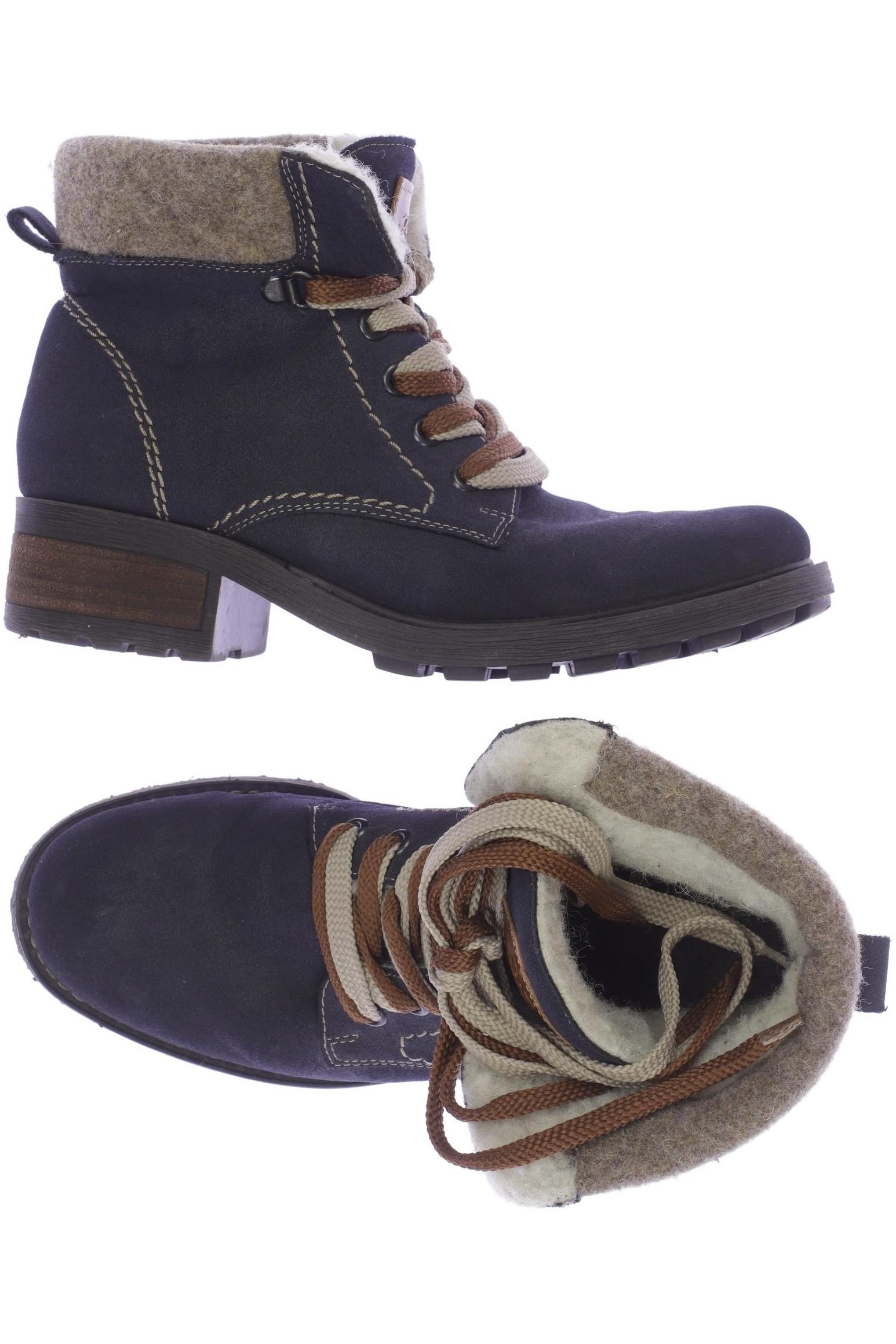 

Rieker Damen Stiefelette, marineblau, Gr. 36