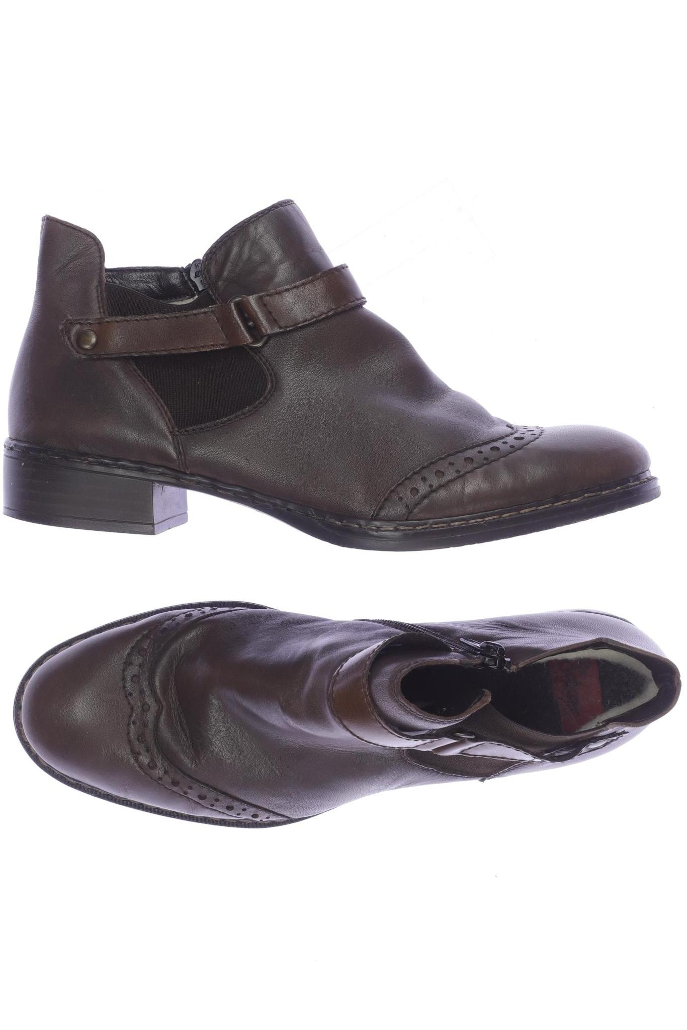 

Rieker Damen Stiefelette, braun, Gr. 40
