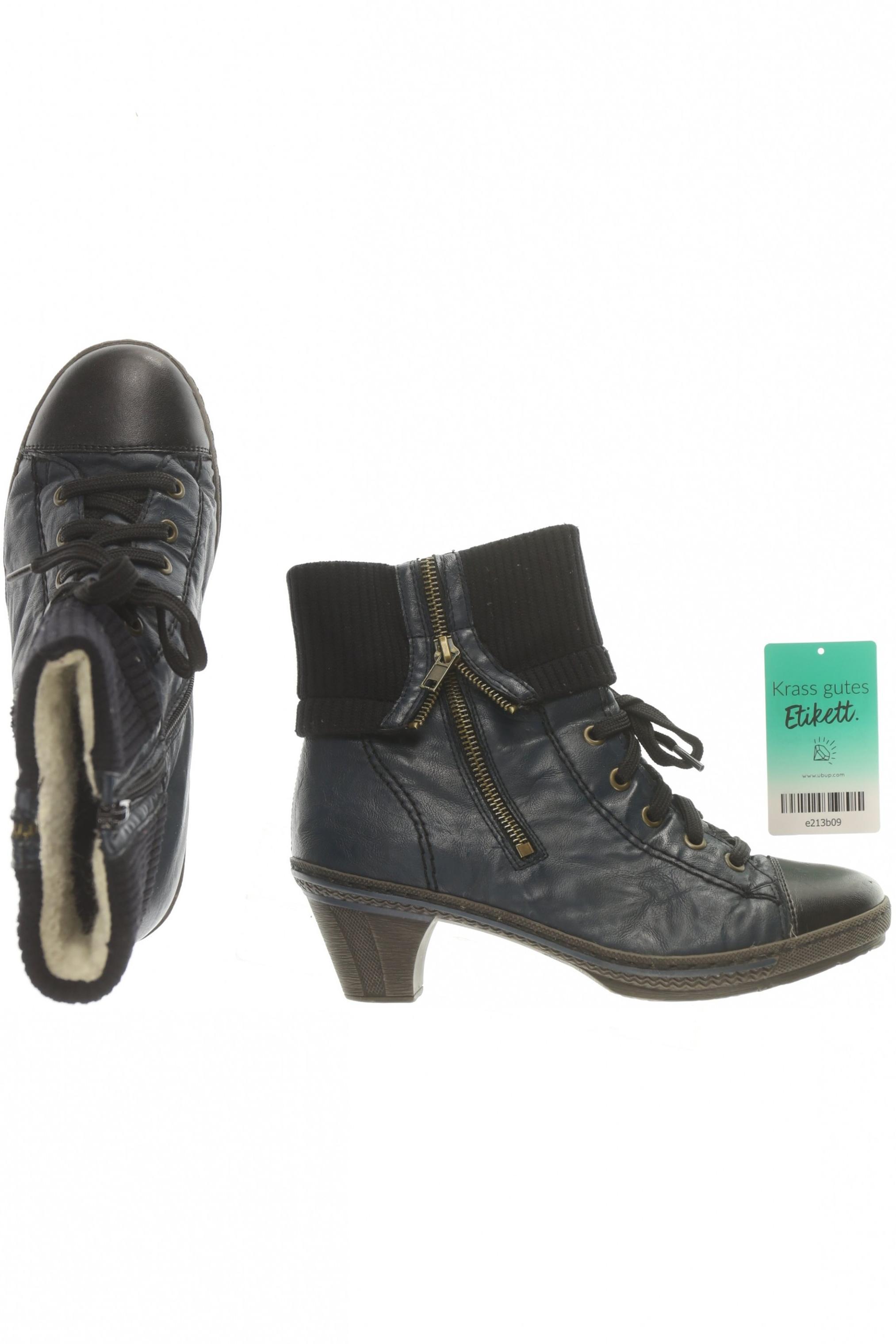 

Rieker Damen Stiefelette, blau, Gr. 38