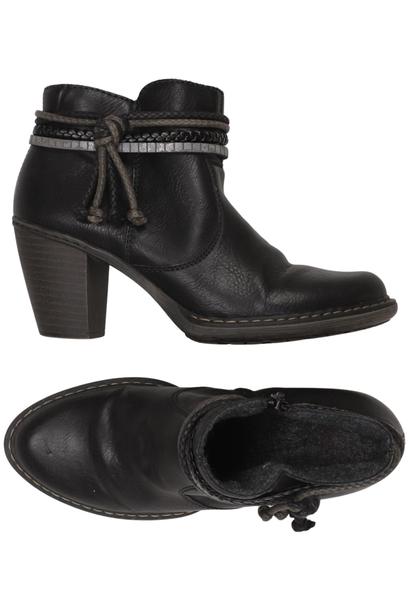 

Rieker Damen Stiefelette, schwarz, Gr. 38