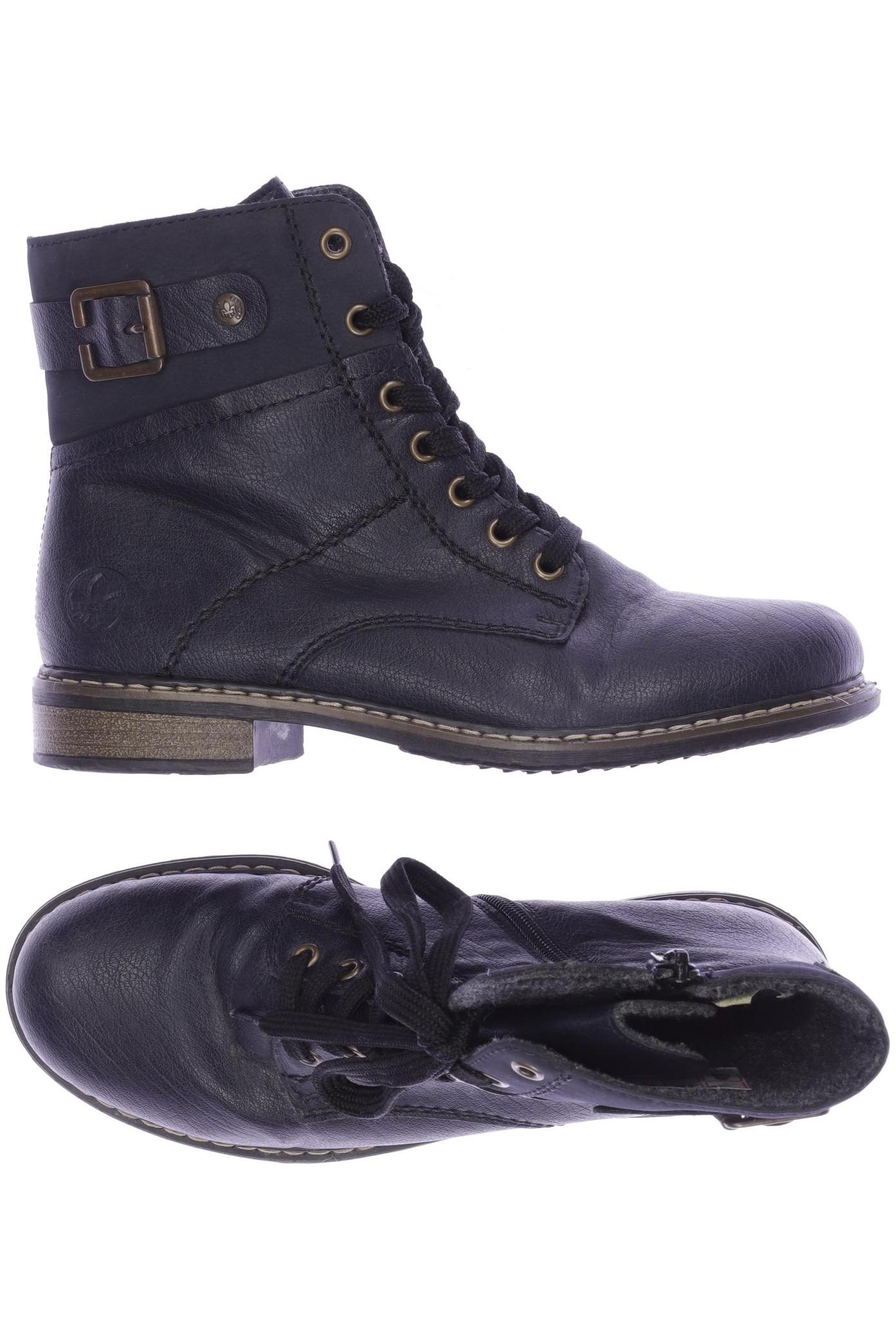 

Rieker Damen Stiefelette, marineblau, Gr. 38