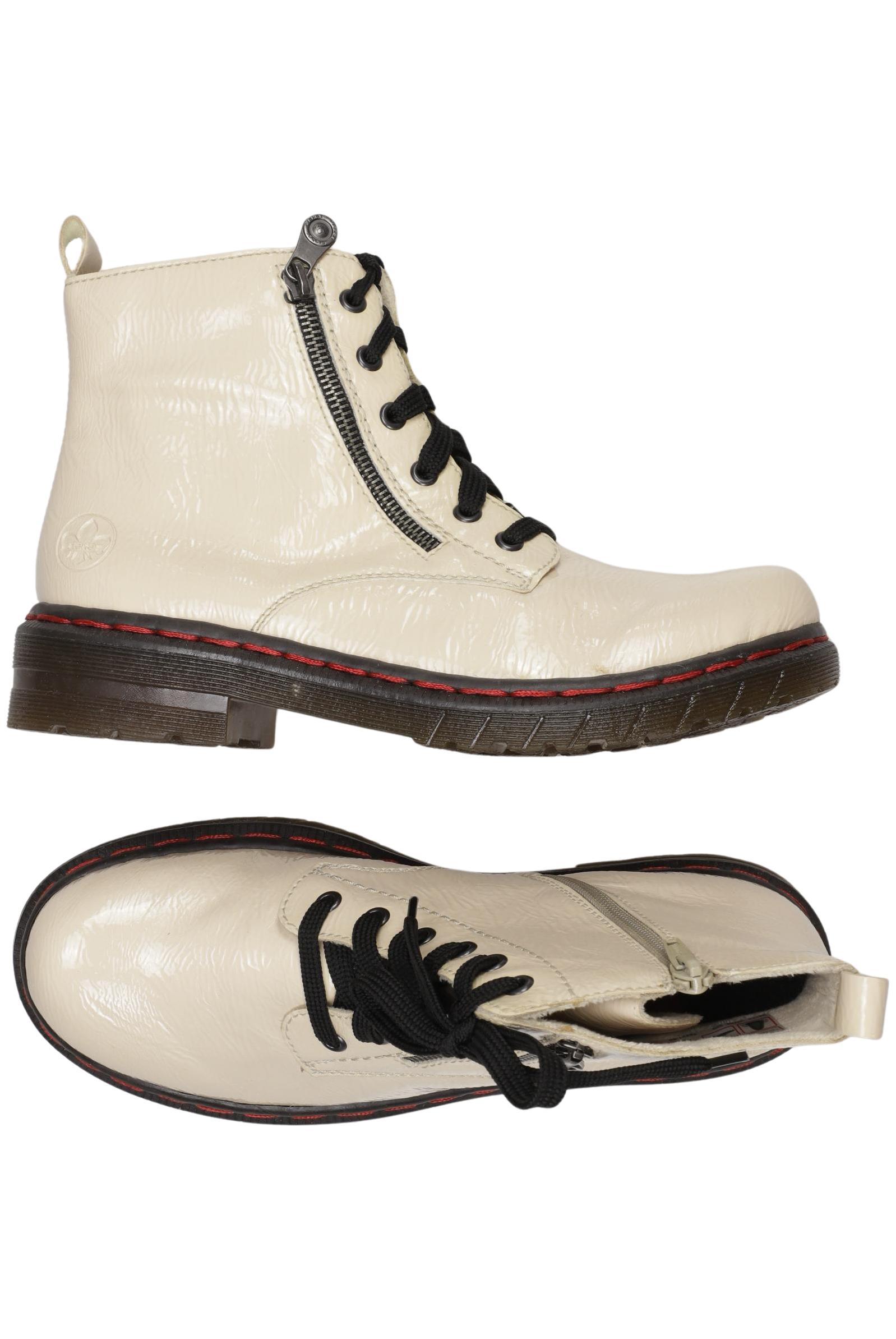 

Rieker Damen Stiefelette, cremeweiß, Gr. 41