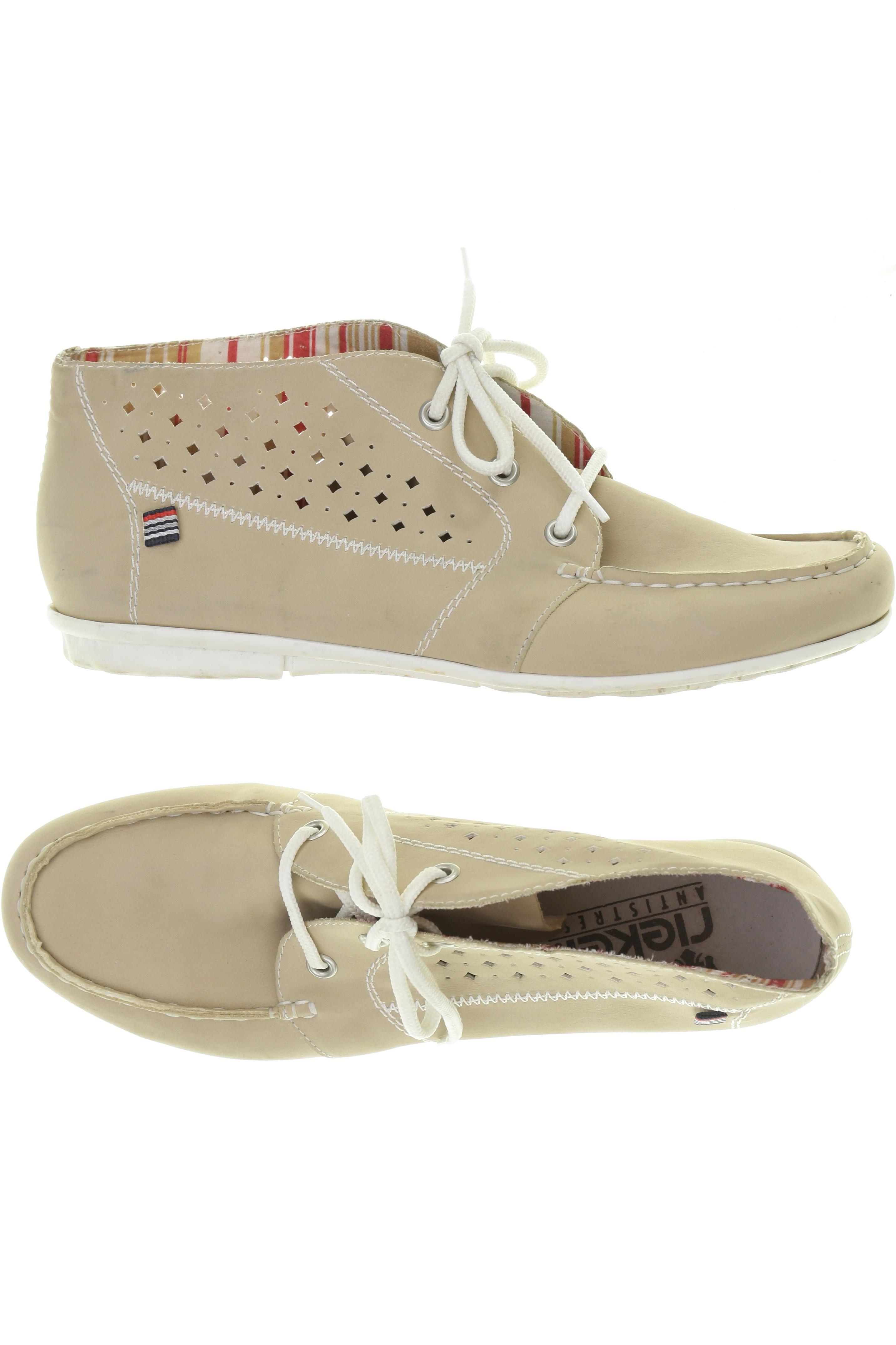 

Rieker Damen Halbschuh, beige, Gr. 40