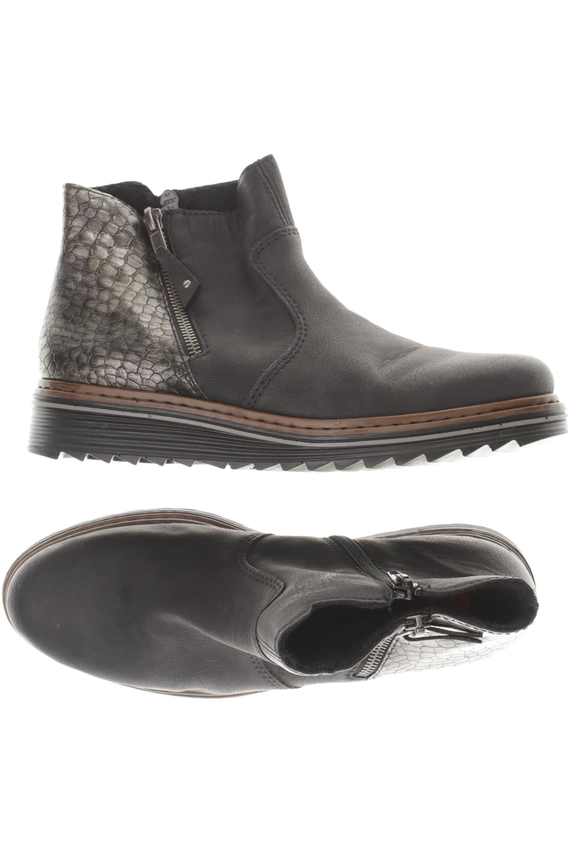 

Rieker Damen Stiefelette, schwarz, Gr. 38