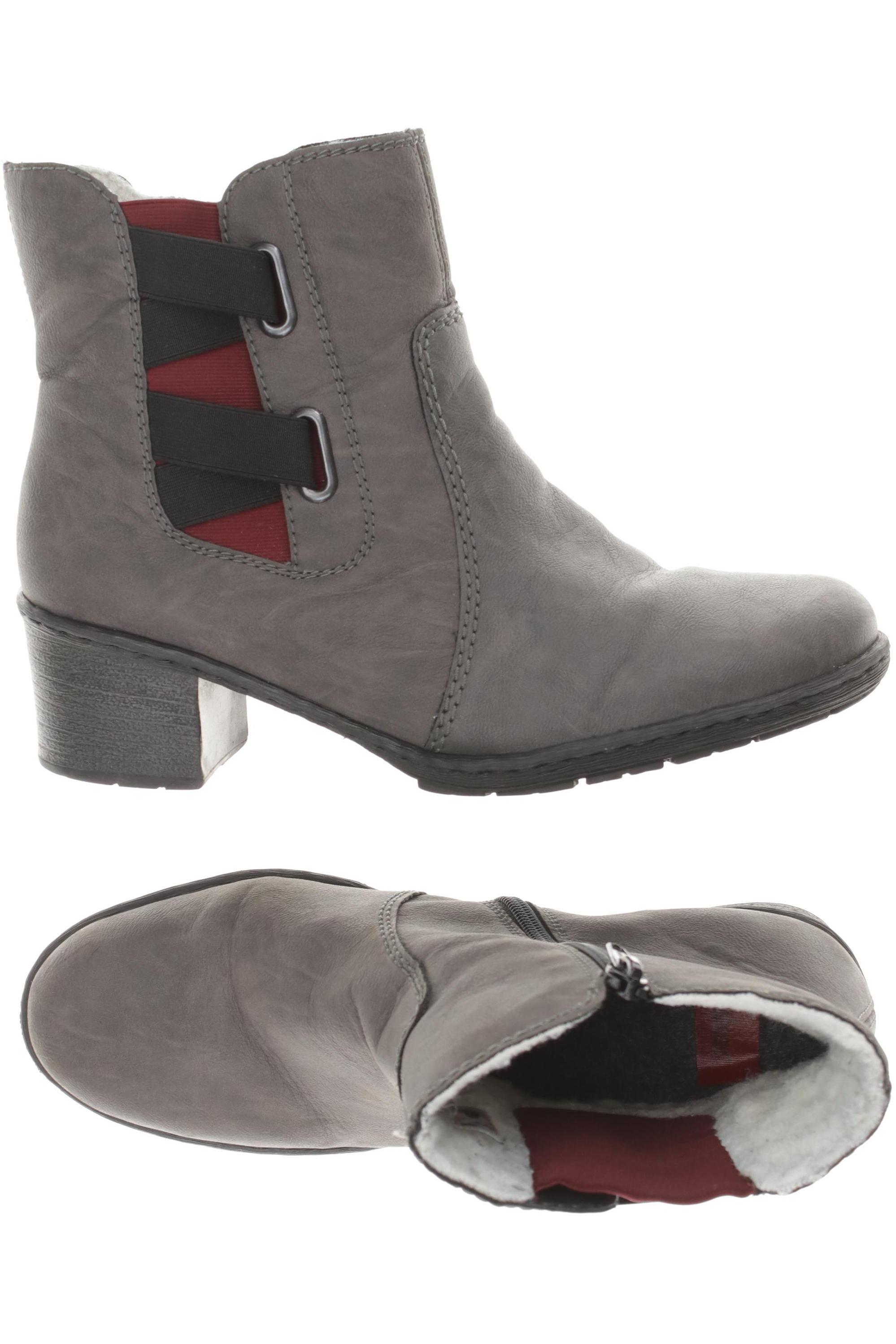 

Rieker Damen Stiefelette, grau, Gr. 40