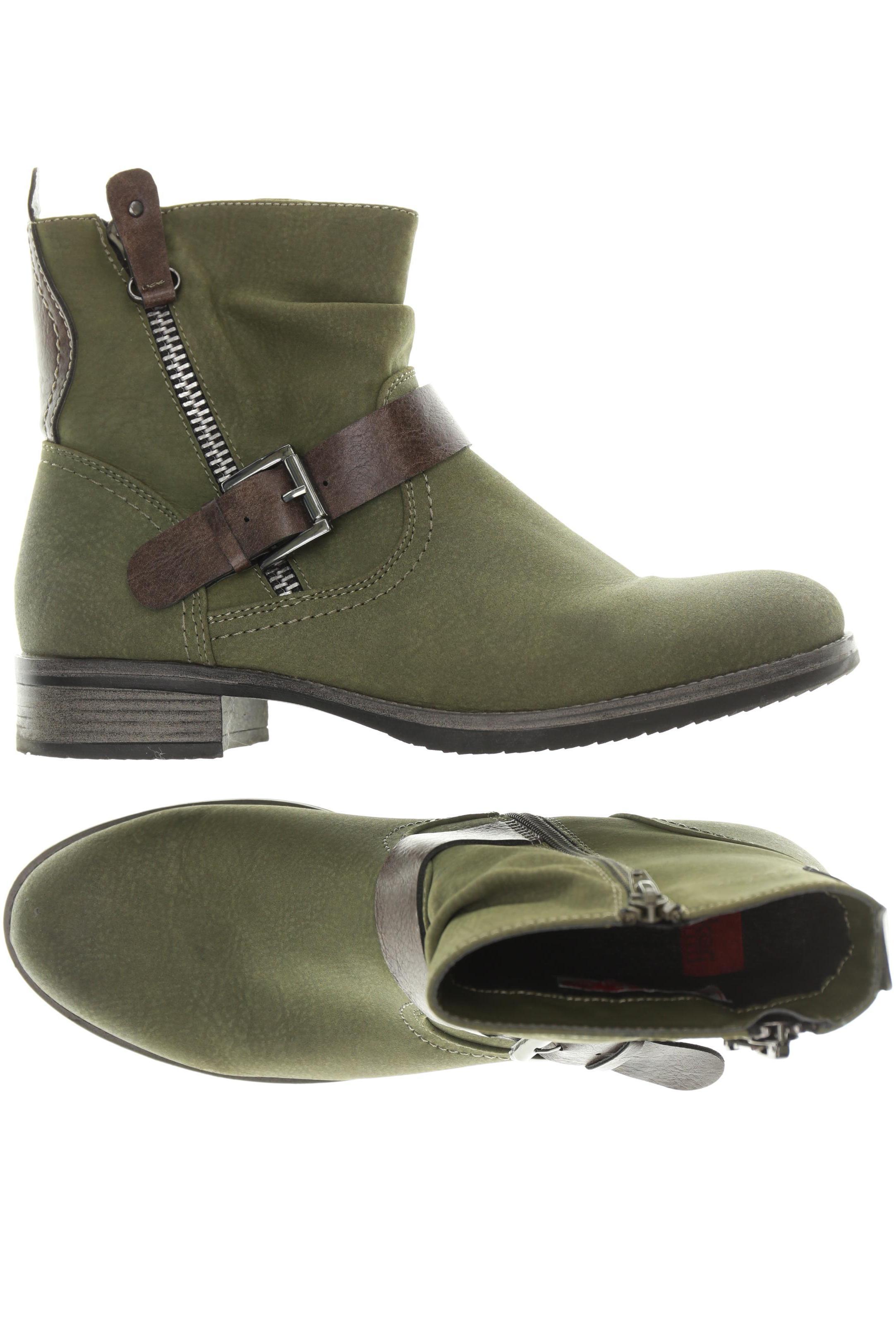 

Rieker Damen Stiefelette, grün, Gr. 40