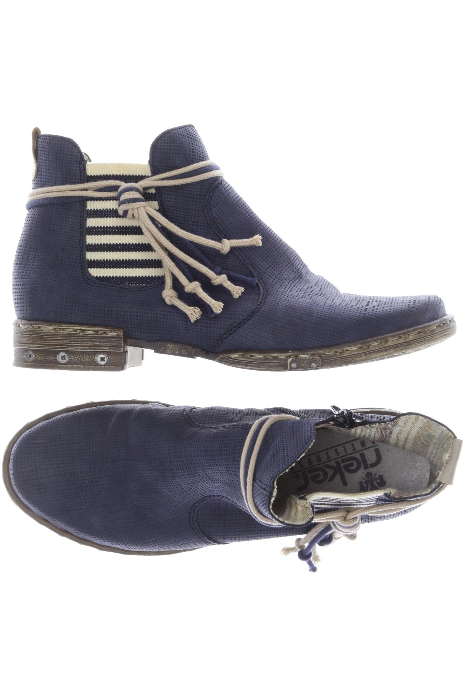 

Rieker Damen Stiefelette, marineblau, Gr. 37