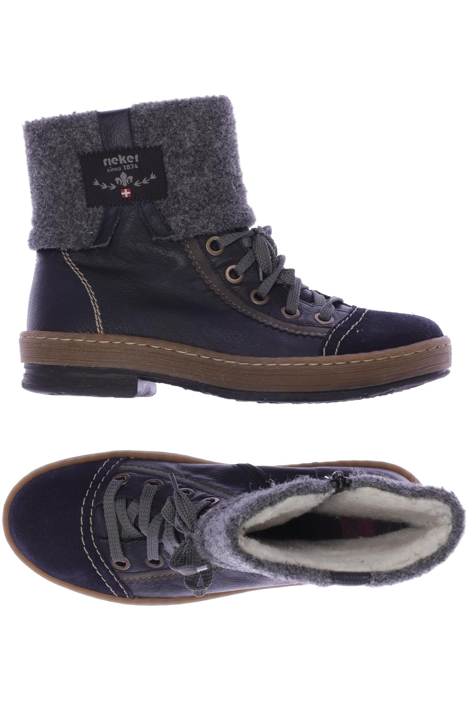 

Rieker Damen Stiefelette, marineblau, Gr. 38