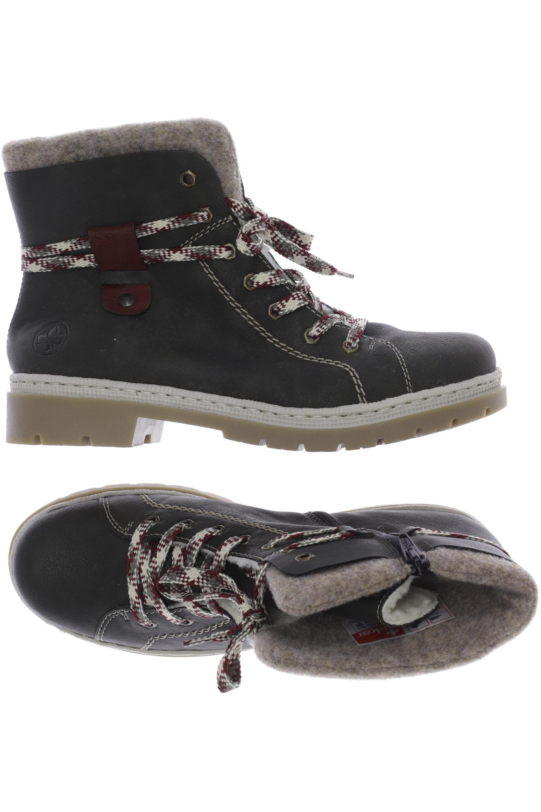 

Rieker Damen Stiefelette, grün, Gr. 40
