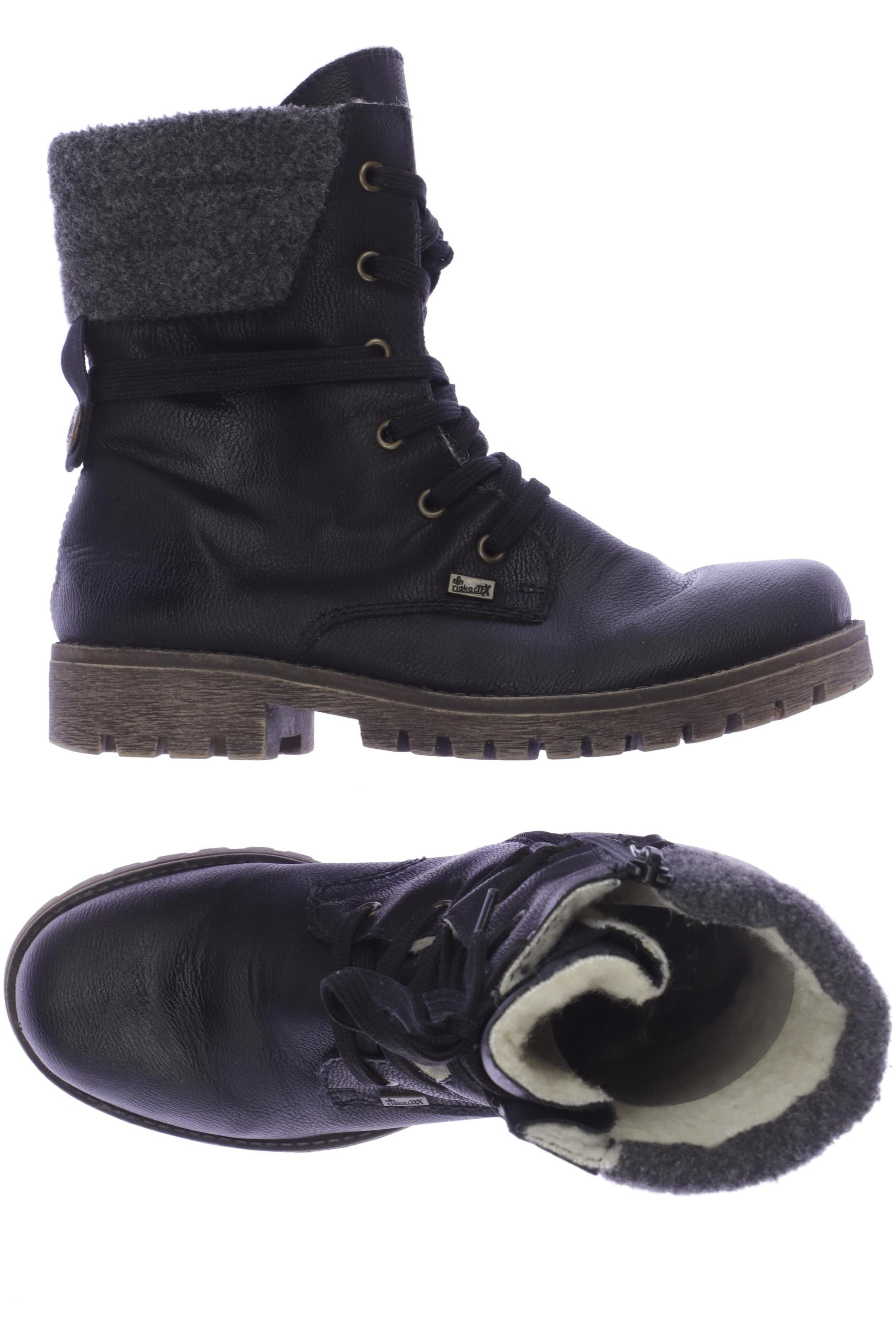 

Rieker Damen Stiefelette, schwarz, Gr. 38