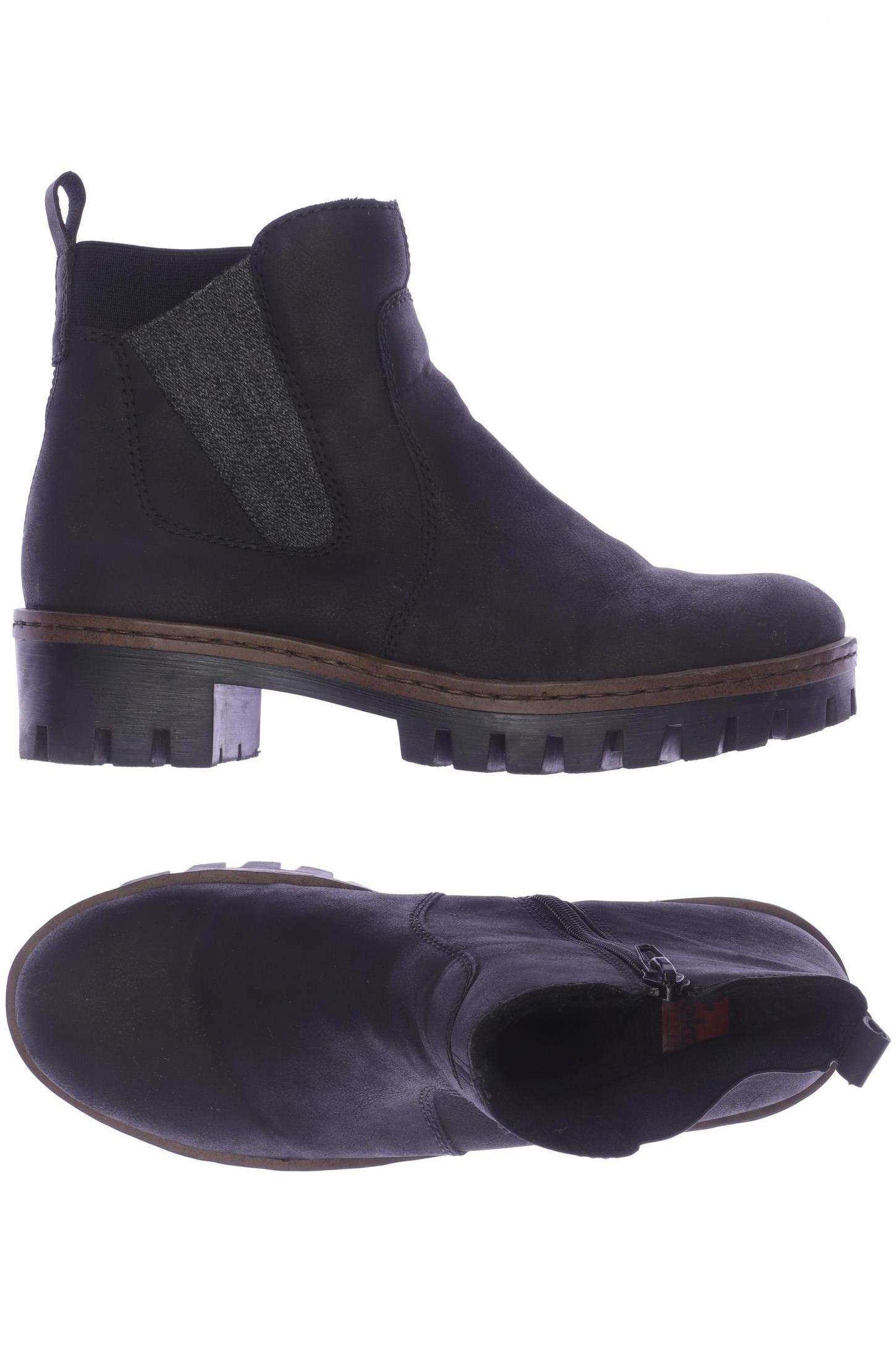 

Rieker Damen Stiefelette, schwarz, Gr. 37