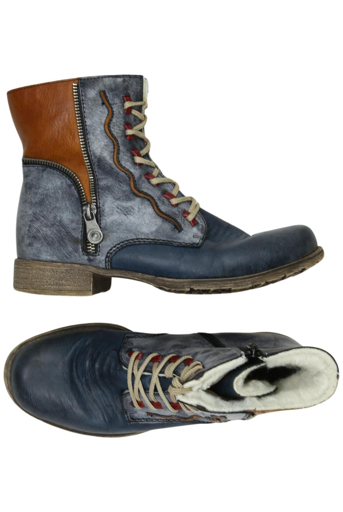 

Rieker Damen Stiefelette, marineblau, Gr. 36