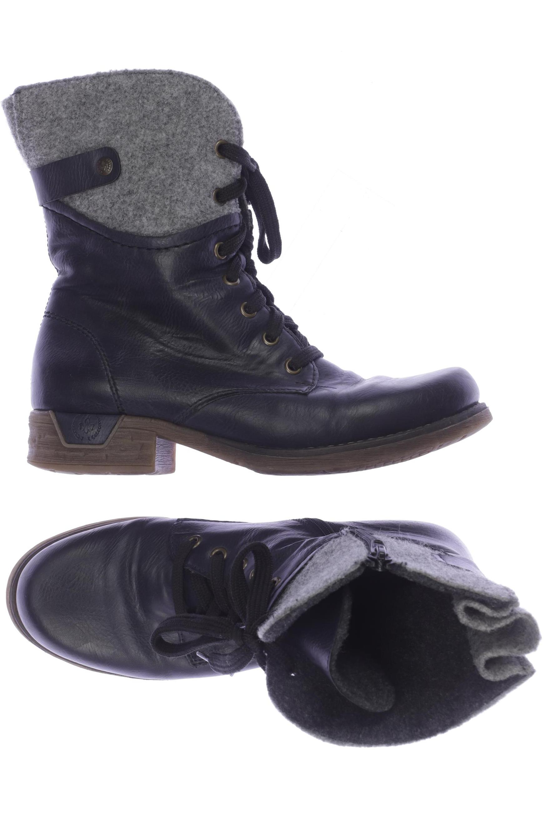 

Rieker Damen Stiefelette, marineblau, Gr. 38