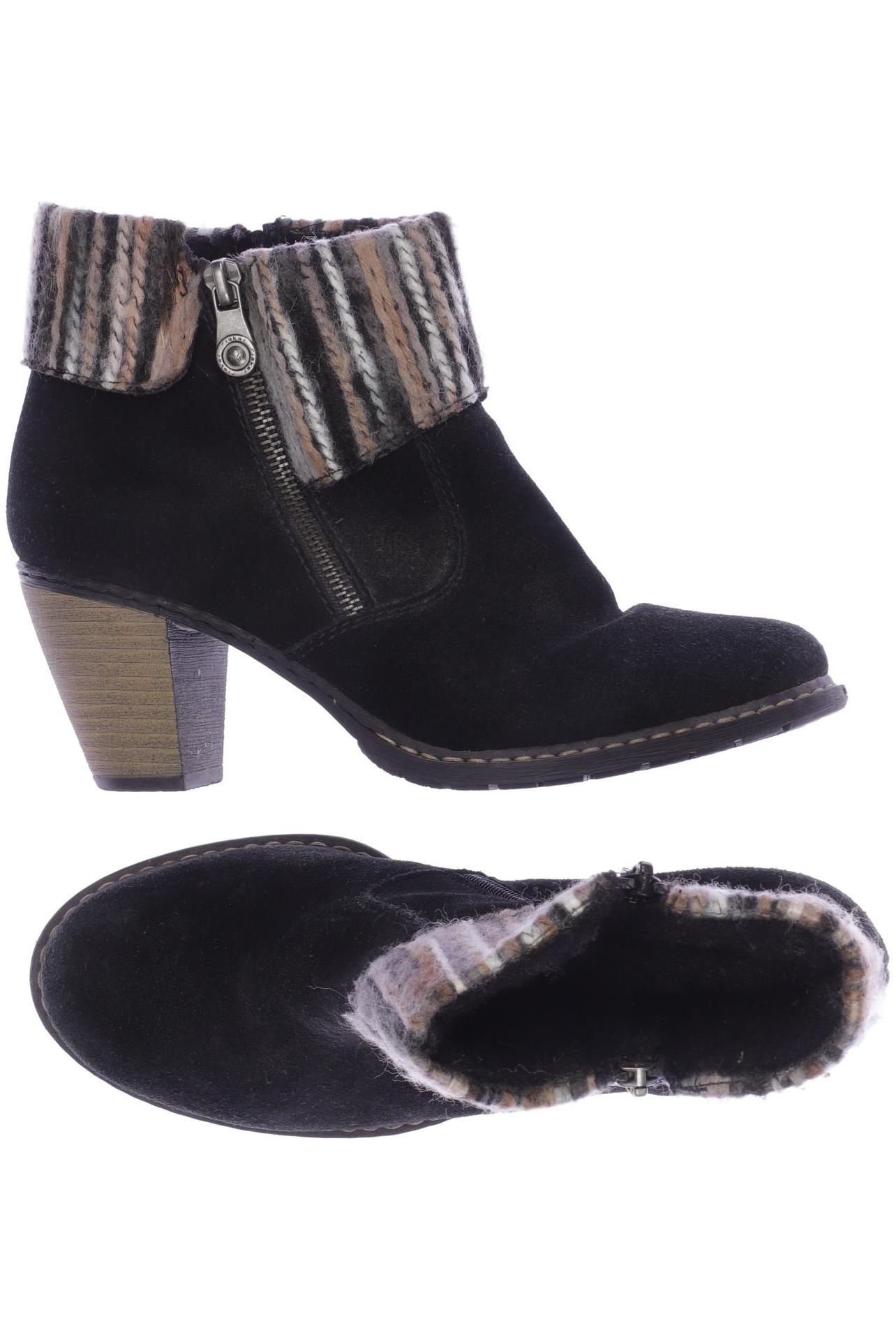 

Rieker Damen Stiefelette, schwarz, Gr. 38