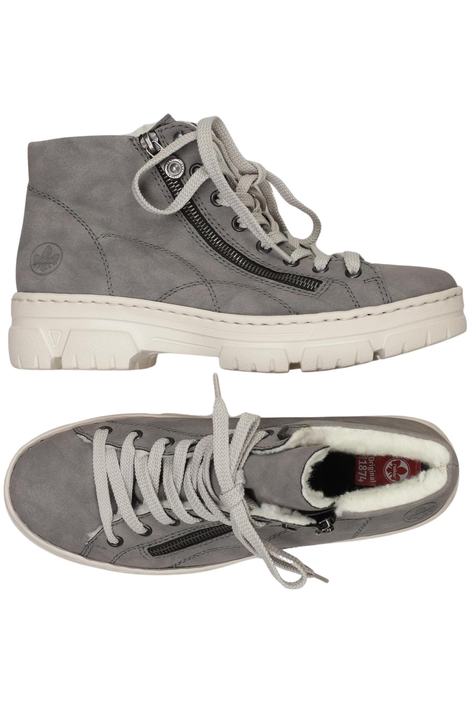 

Rieker Damen Stiefelette, grau, Gr. 40