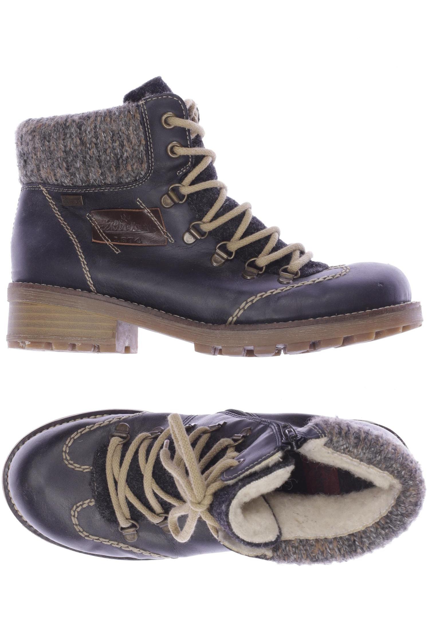 

Rieker Damen Stiefelette, marineblau