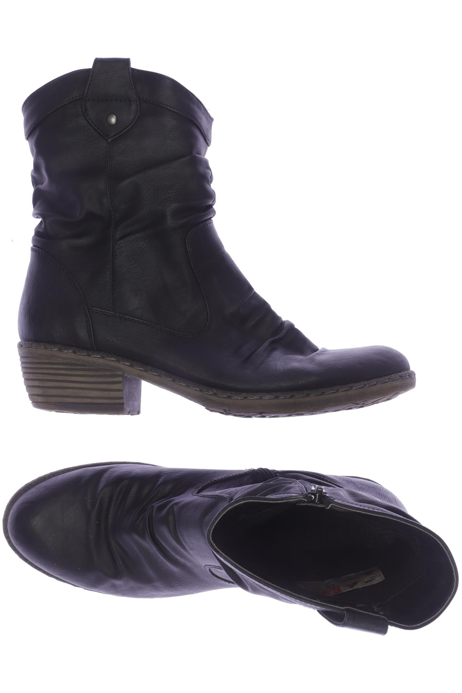 

Rieker Damen Stiefelette, schwarz, Gr. 40