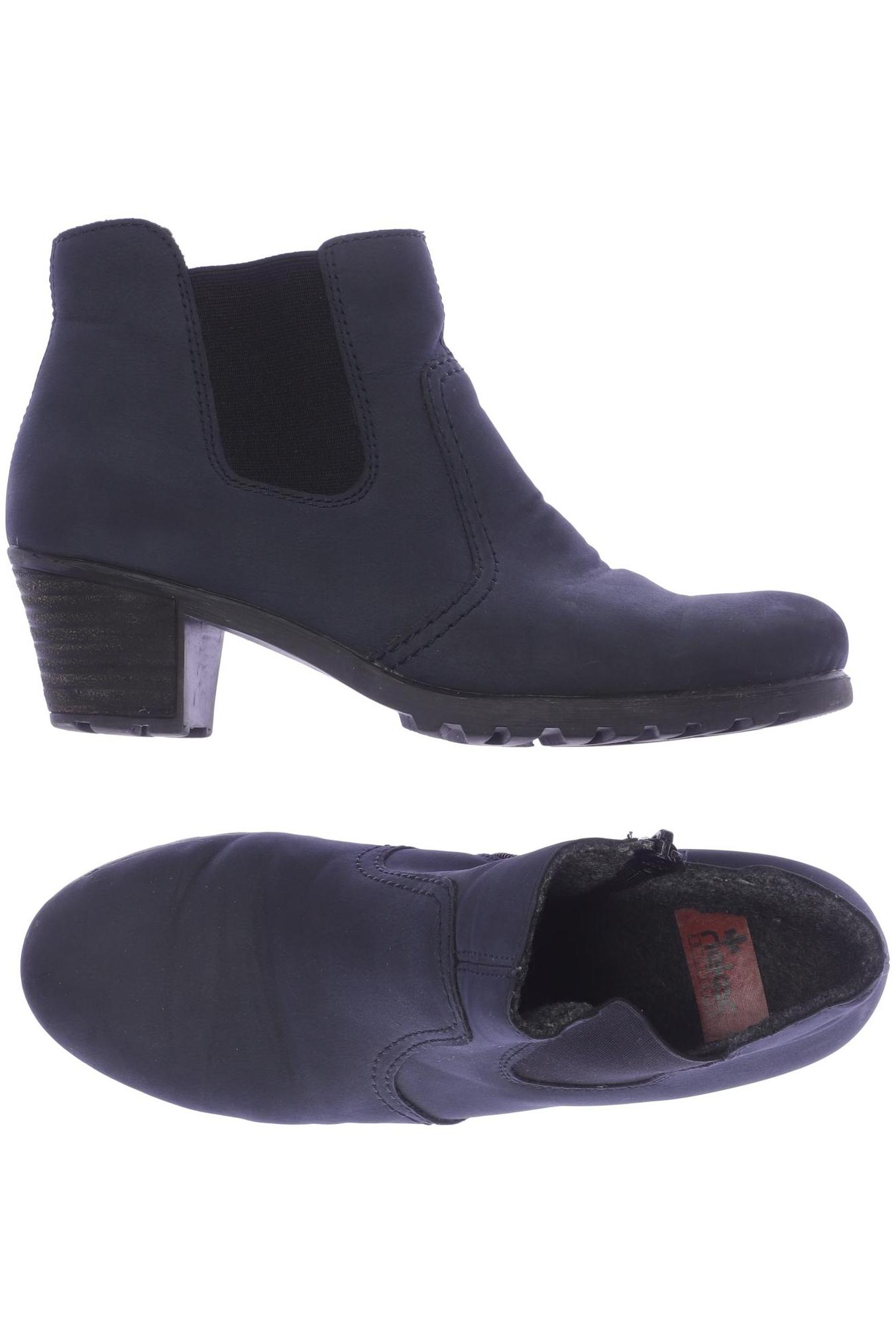 

Rieker Damen Stiefelette, marineblau, Gr. 38