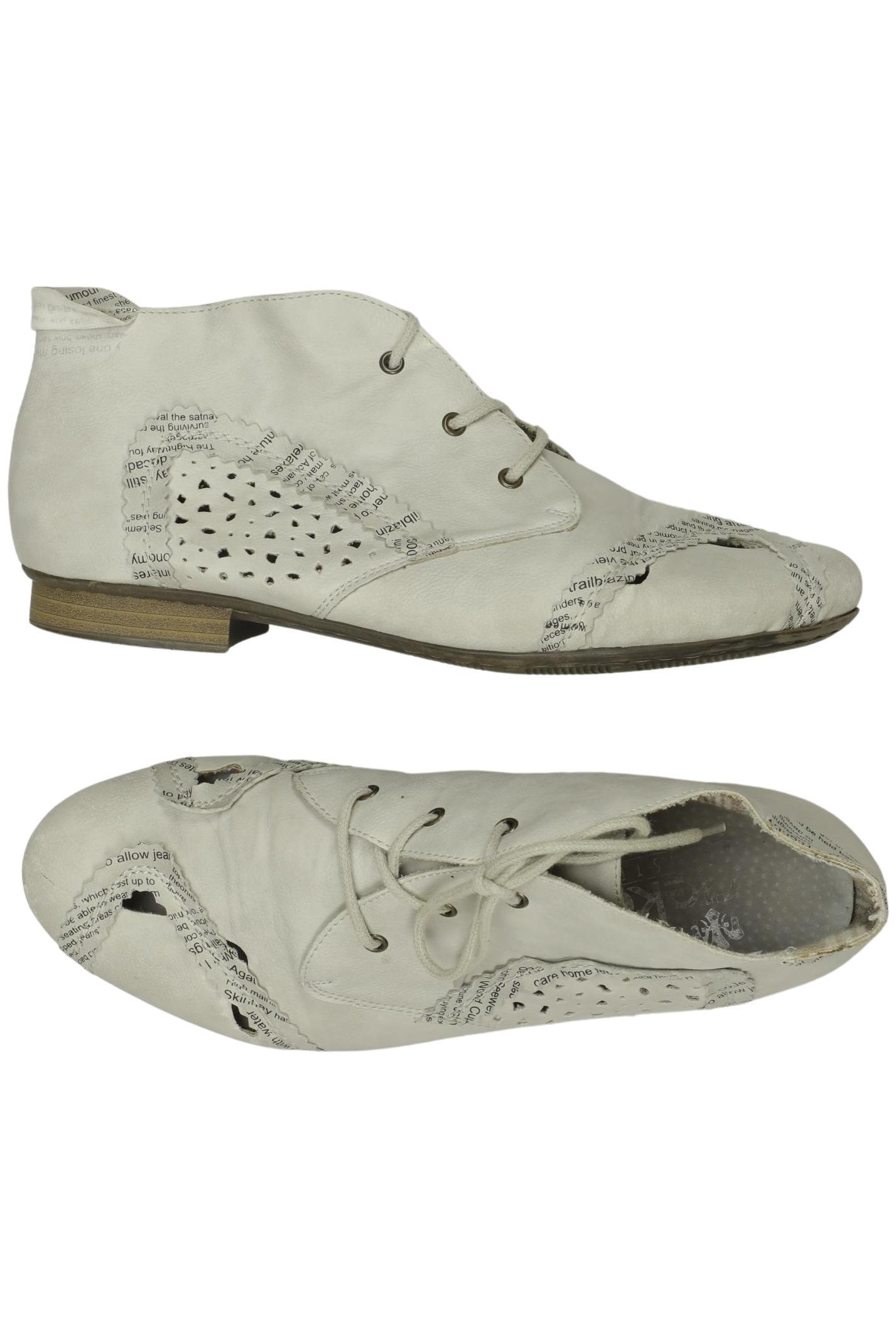 

Rieker Damen Stiefelette, weiß, Gr. 38