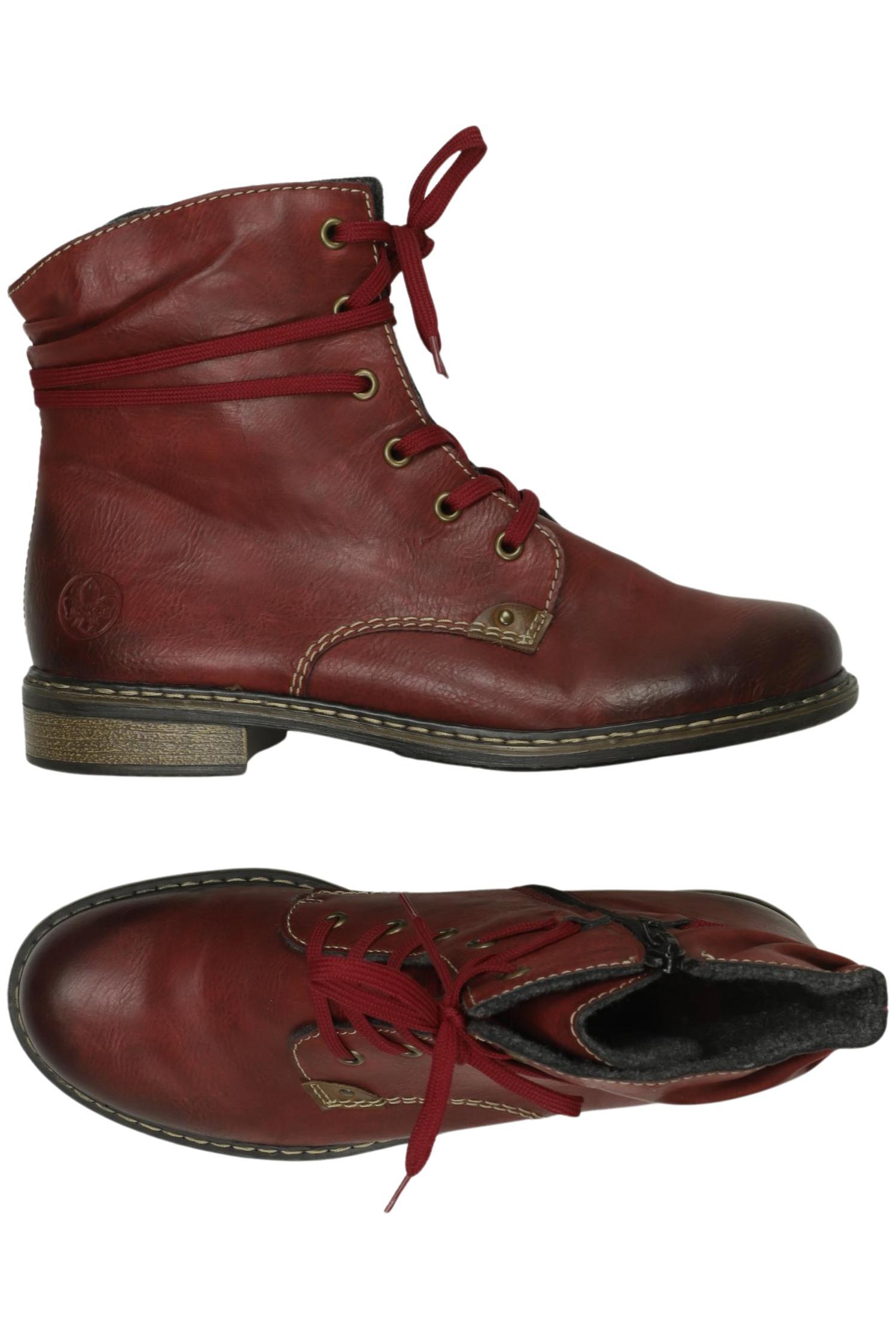 

Rieker Damen Stiefelette, rot, Gr. 40
