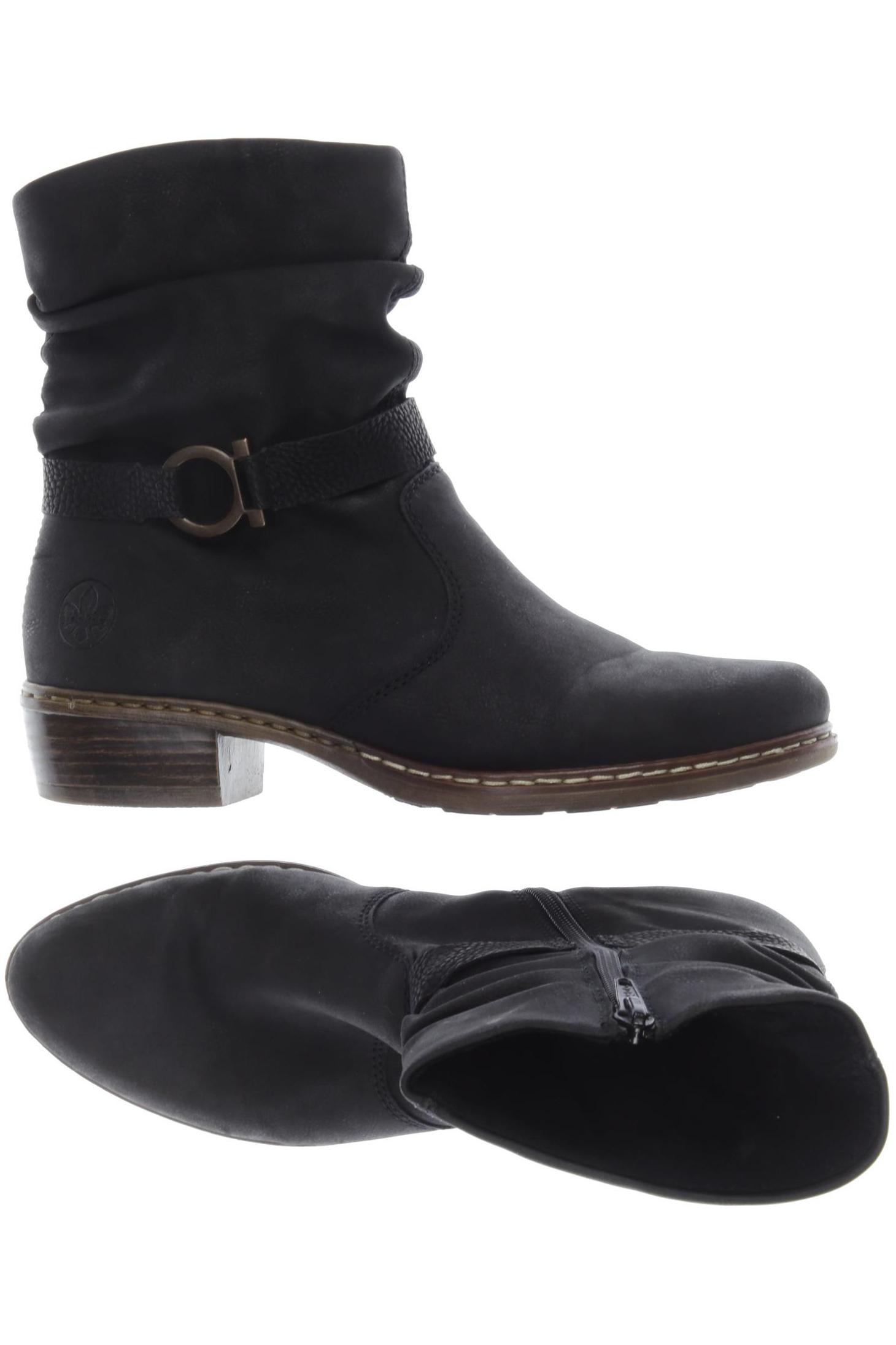

Rieker Damen Stiefelette, schwarz, Gr. 38