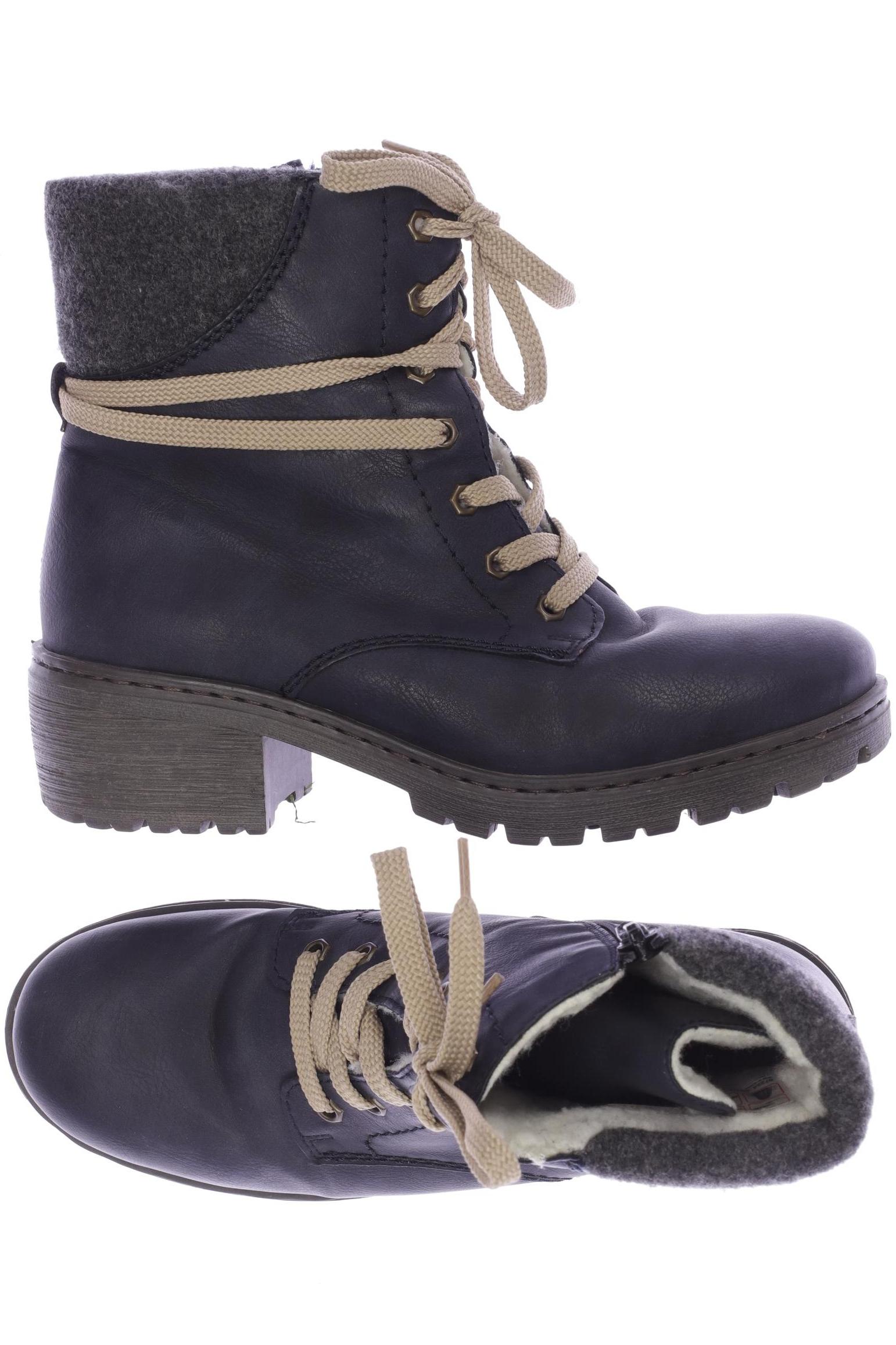 

Rieker Damen Stiefelette, marineblau, Gr. 39