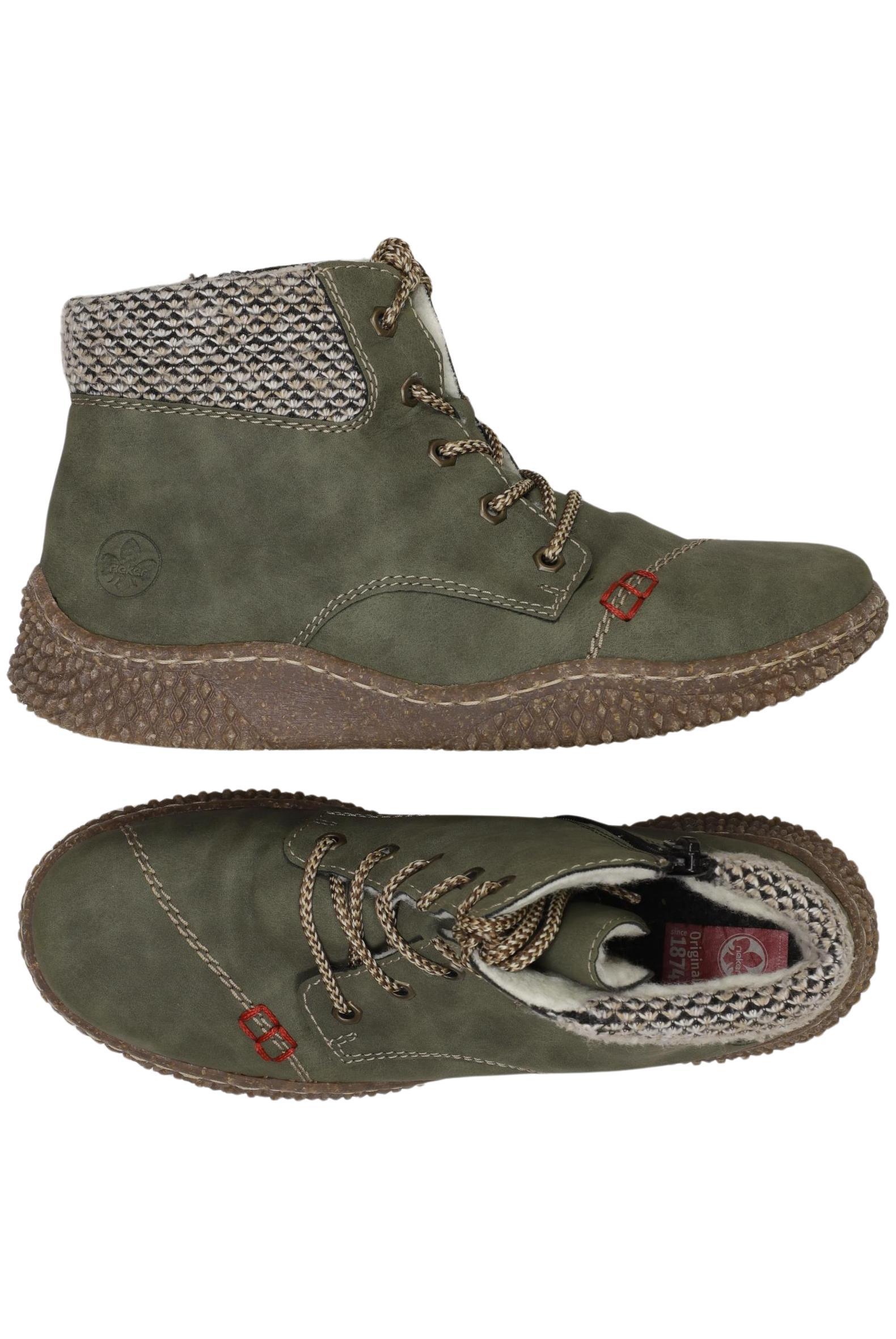 

Rieker Damen Stiefelette, grün, Gr. 39
