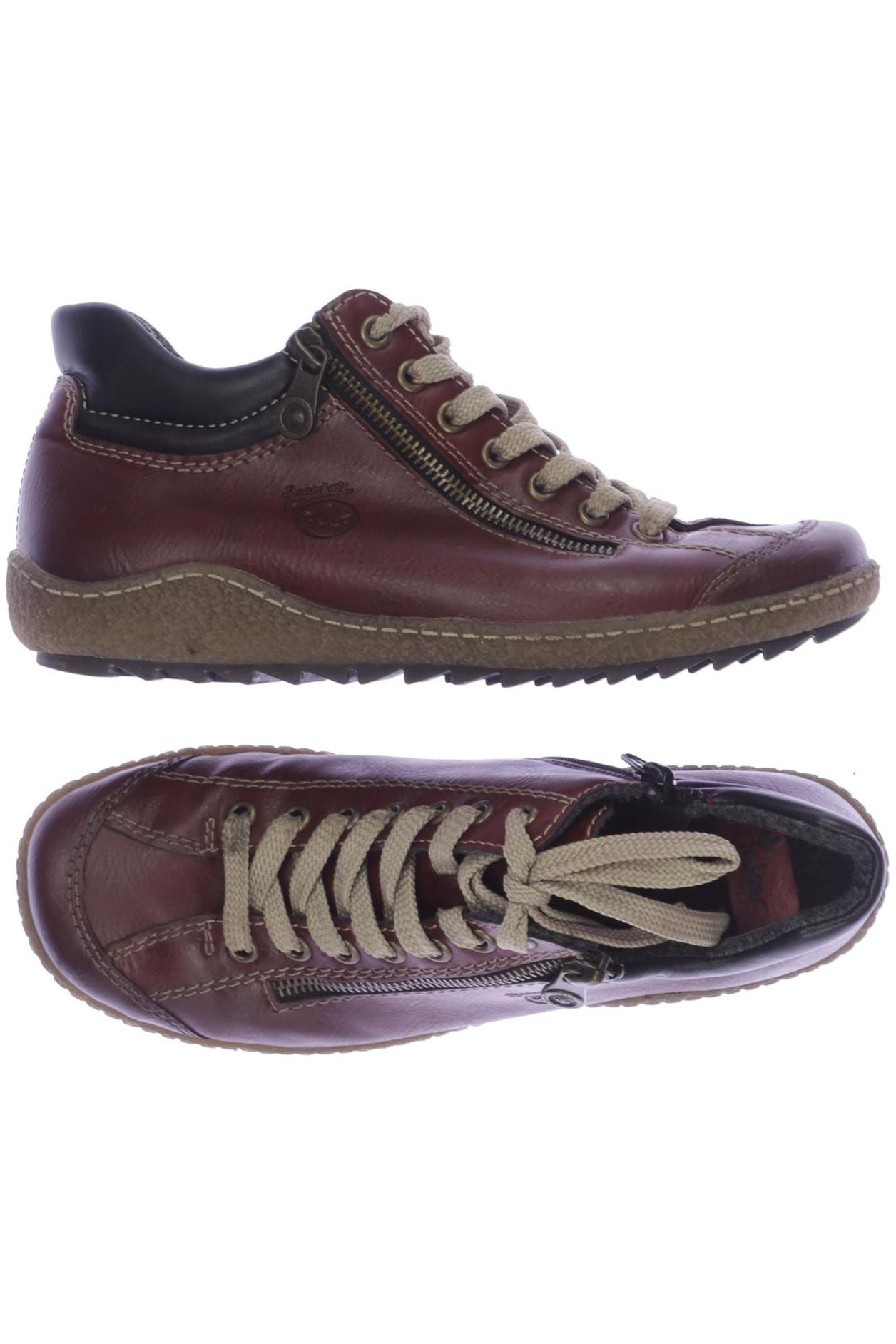 

Rieker Damen Stiefelette, bordeaux, Gr. 38