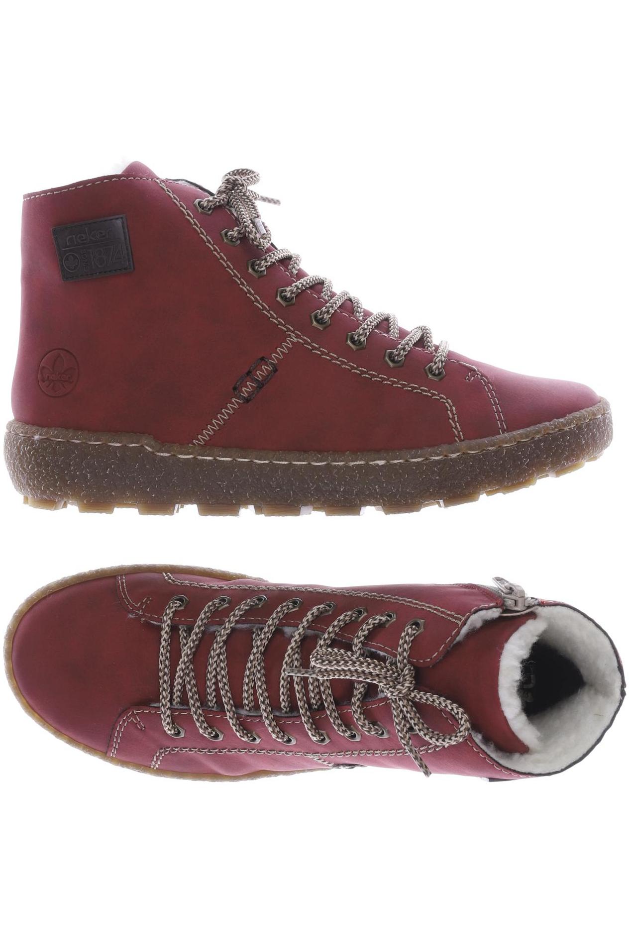 

Rieker Damen Stiefelette, bordeaux