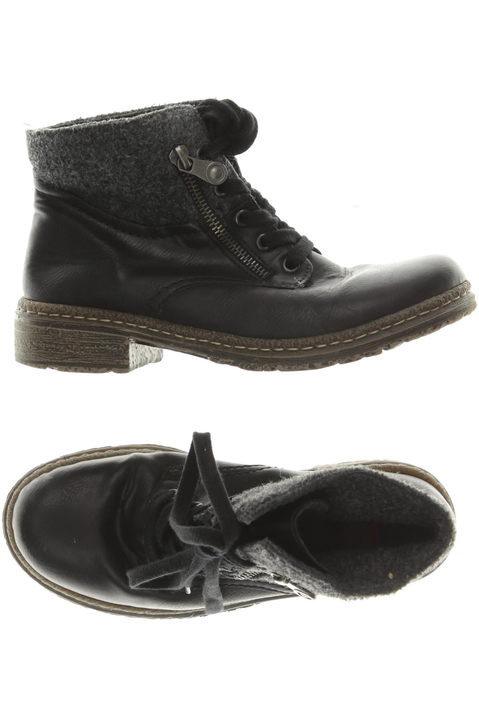 

Rieker Damen Stiefelette, schwarz, Gr. 36