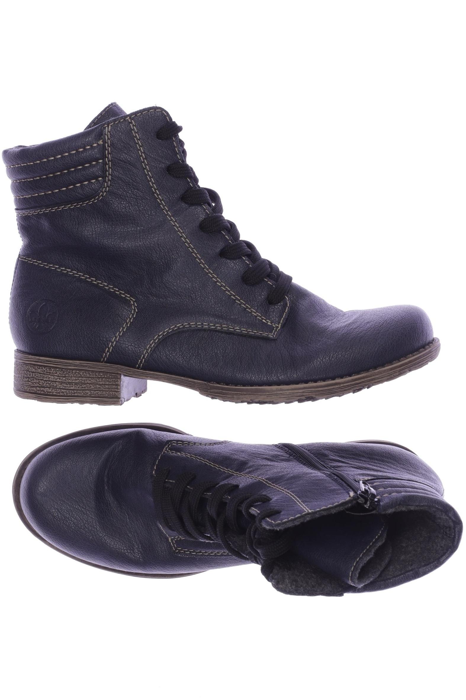 

Rieker Damen Stiefelette, marineblau, Gr. 38