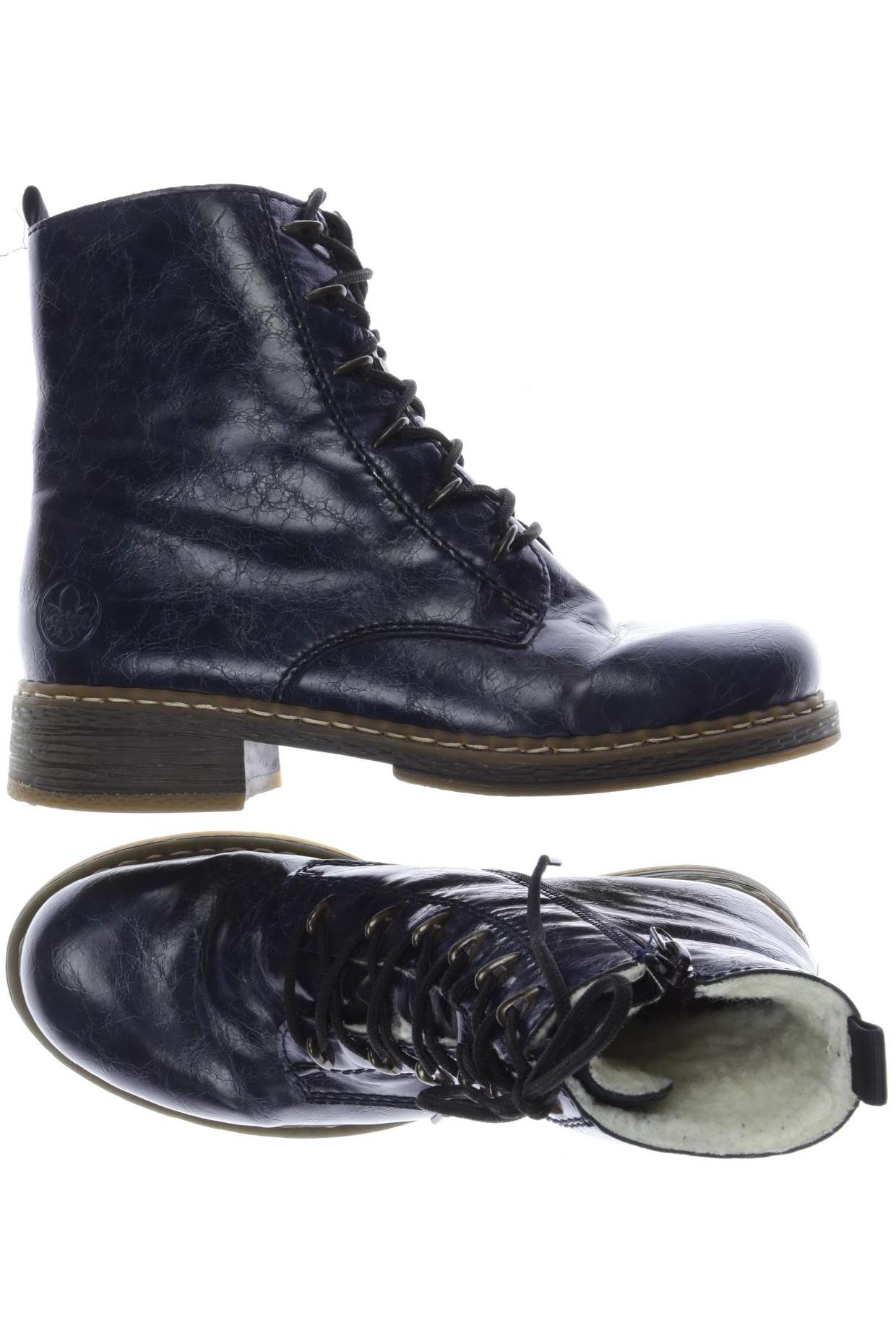

Rieker Damen Stiefelette, marineblau, Gr. 37
