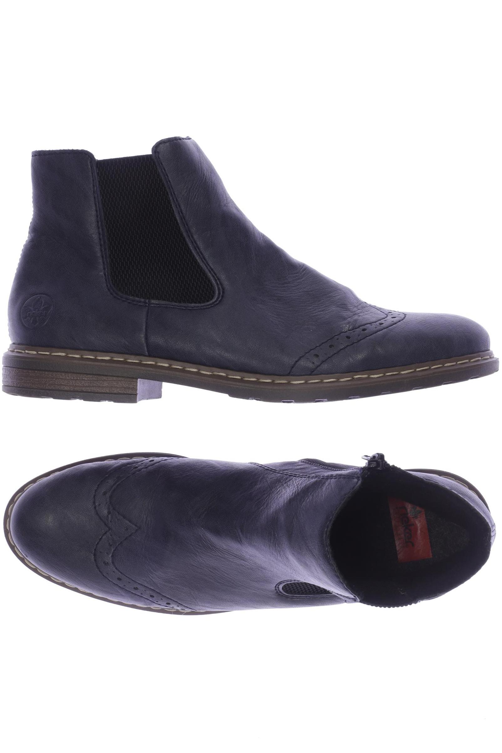 

Rieker Damen Stiefelette, marineblau, Gr. 42