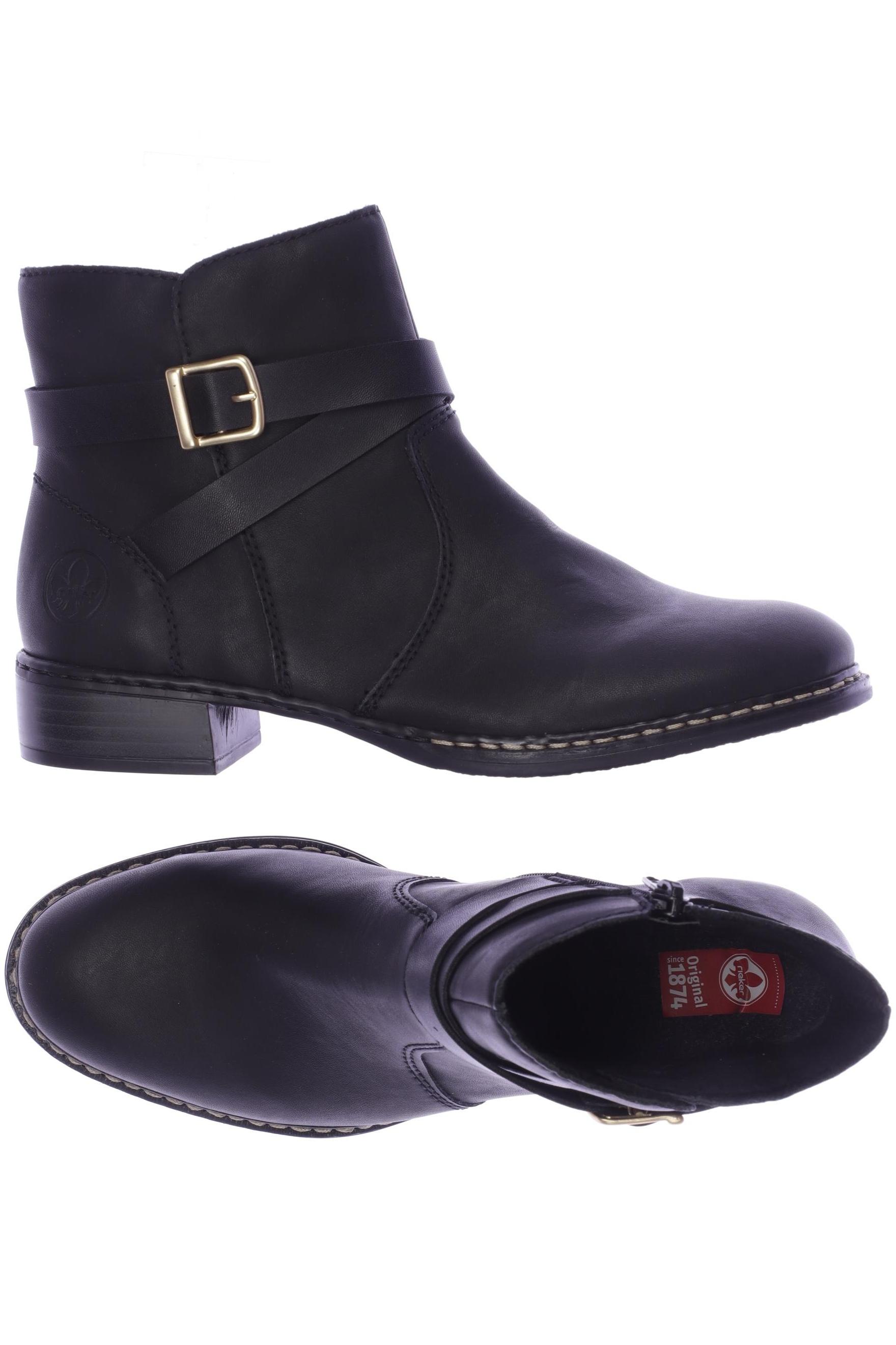 

Rieker Damen Stiefelette, schwarz, Gr. 38