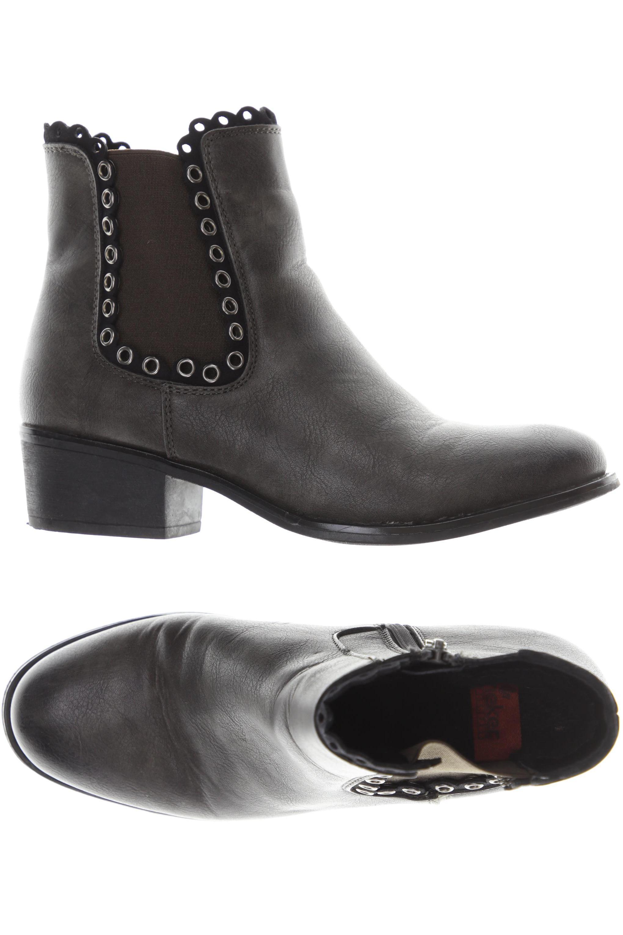

Rieker Damen Stiefelette, grau, Gr. 38
