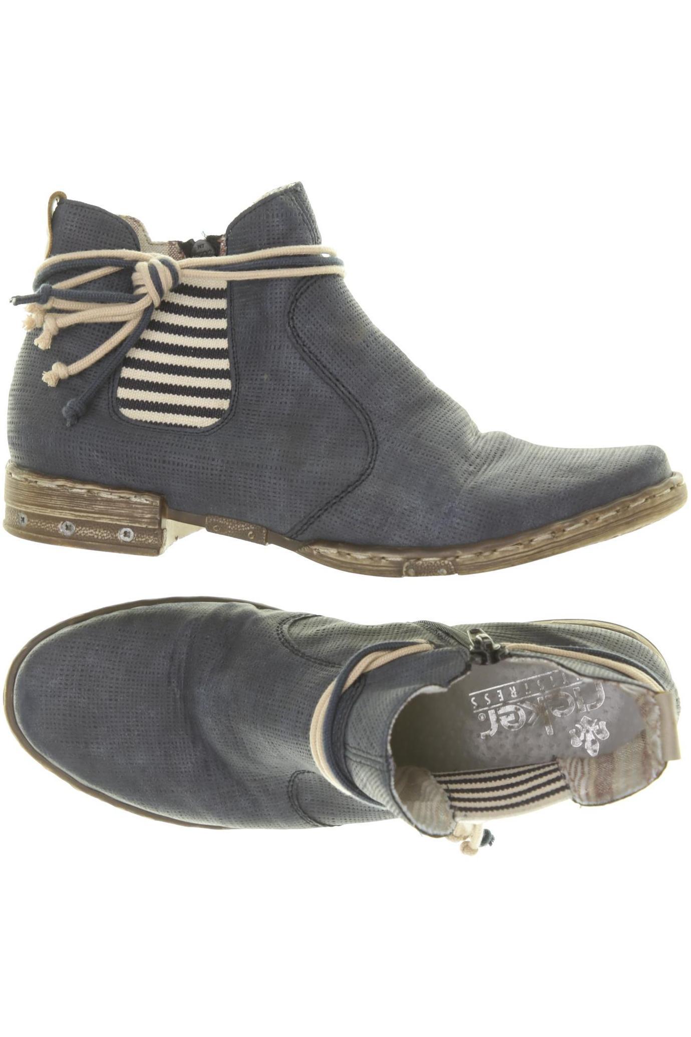 

Rieker Damen Stiefelette, blau, Gr. 40