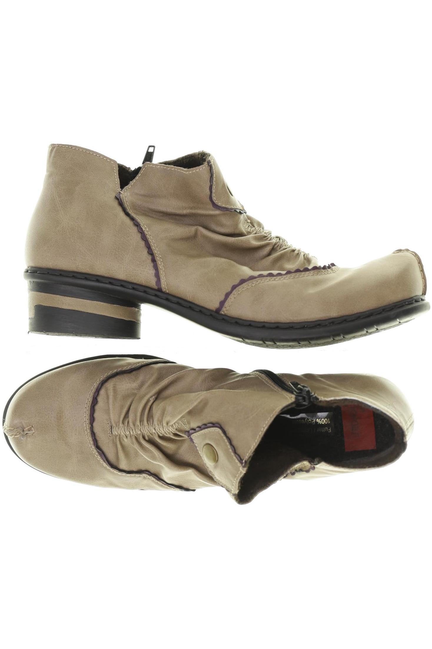 

Rieker Damen Stiefelette, beige, Gr. 40