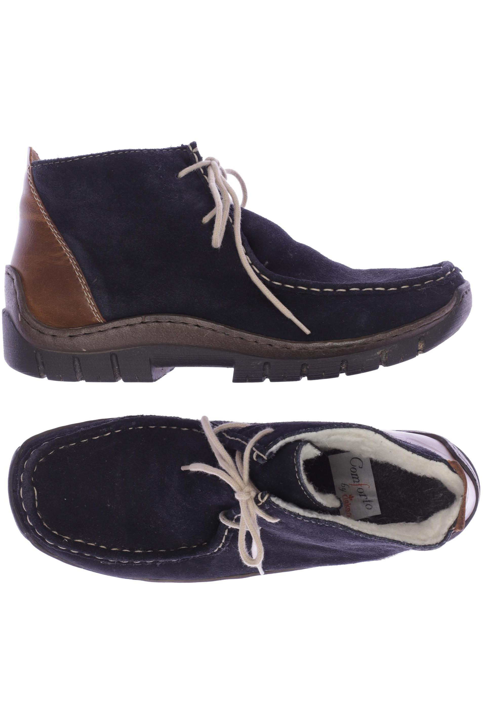 

Rieker Damen Stiefelette, marineblau, Gr. 38