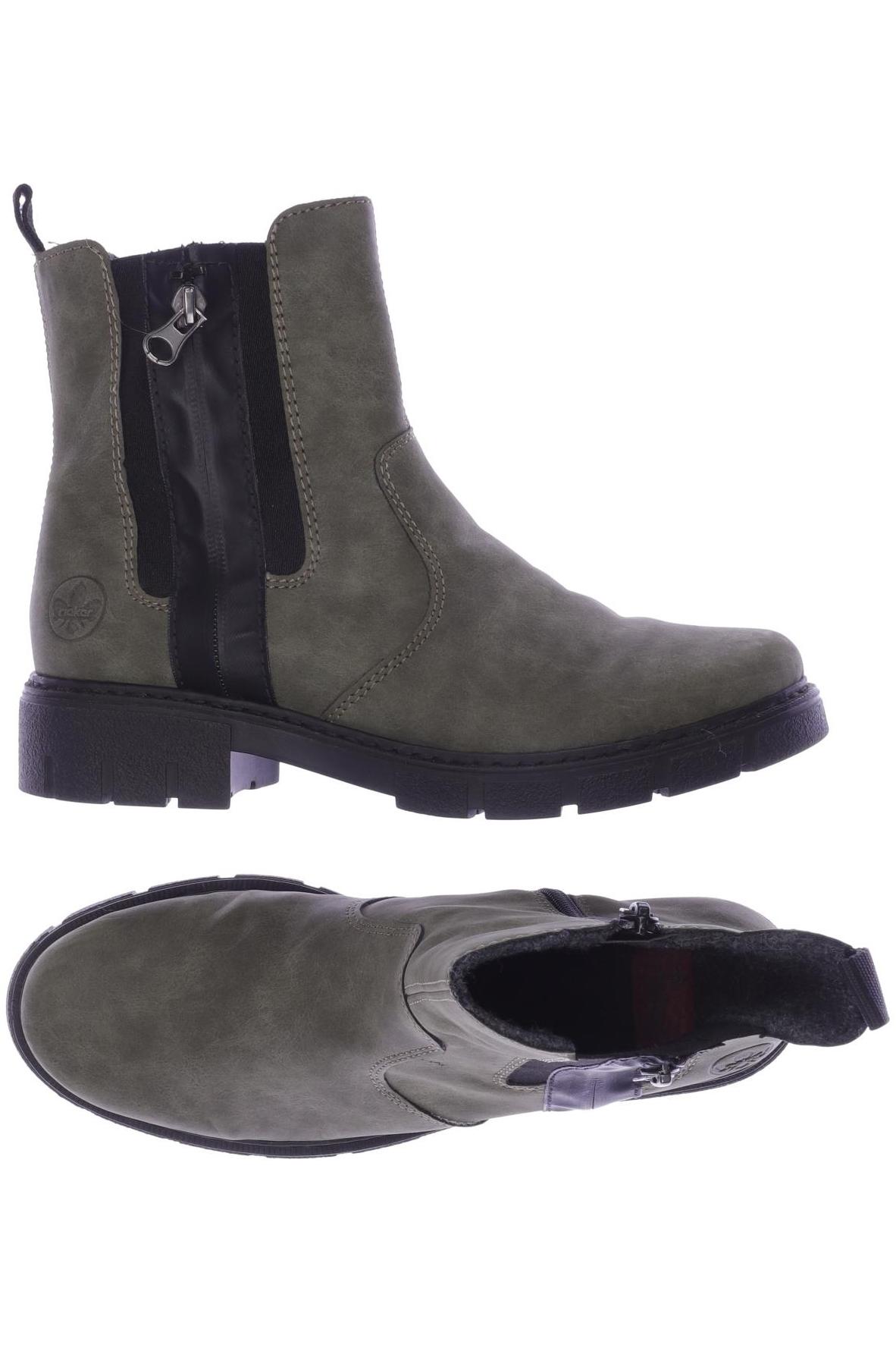 

Rieker Damen Stiefelette, grün, Gr. 38